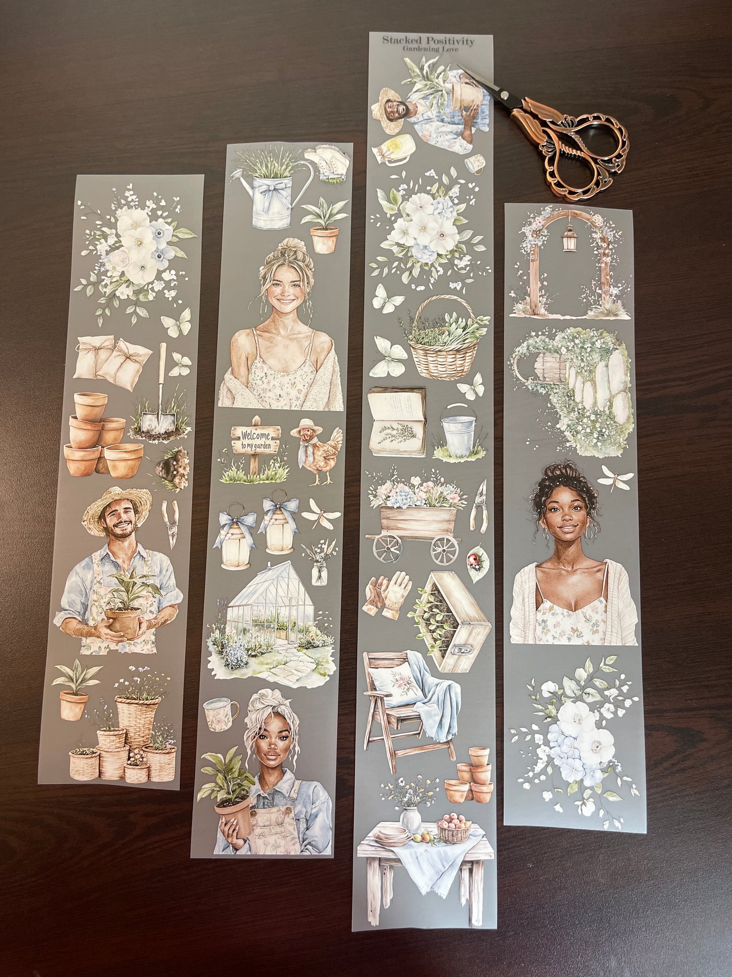 Gardening Love PET Tape