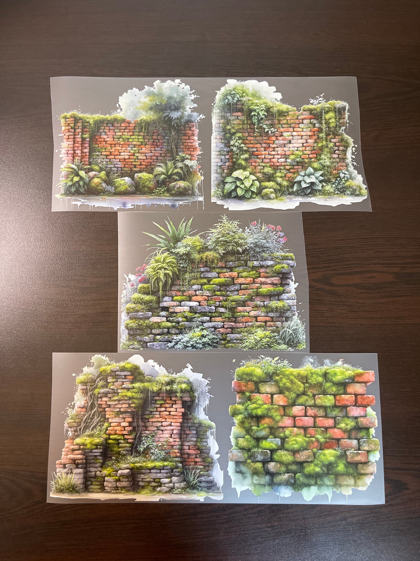 Giant Mossy Walls PET Tapes