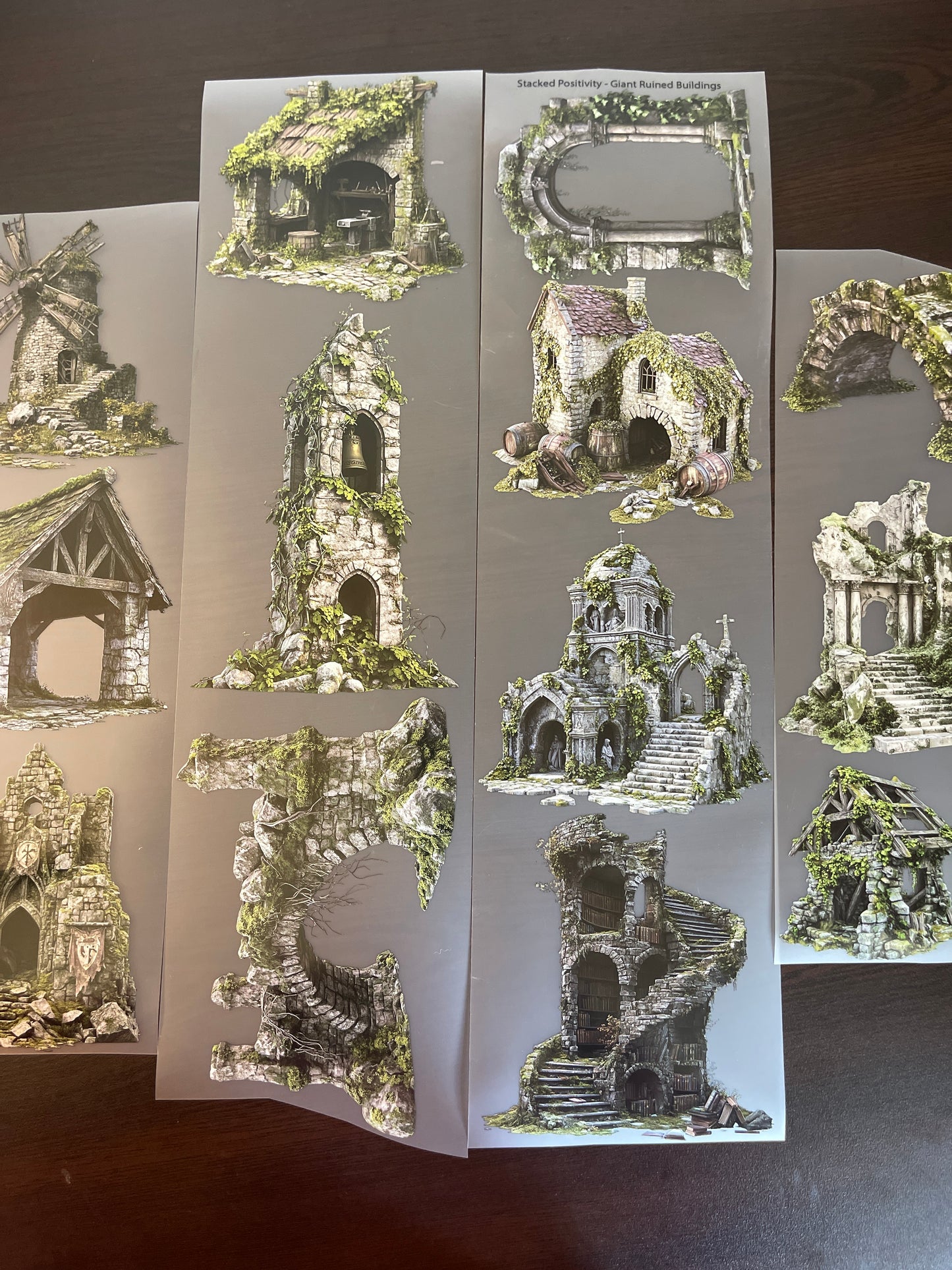 Giant Ruined Buildings PET Tapes