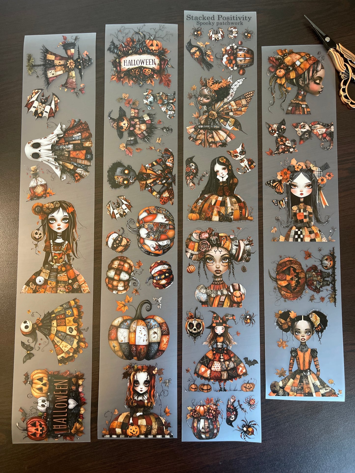 Spooky Patchwork PET Tape
