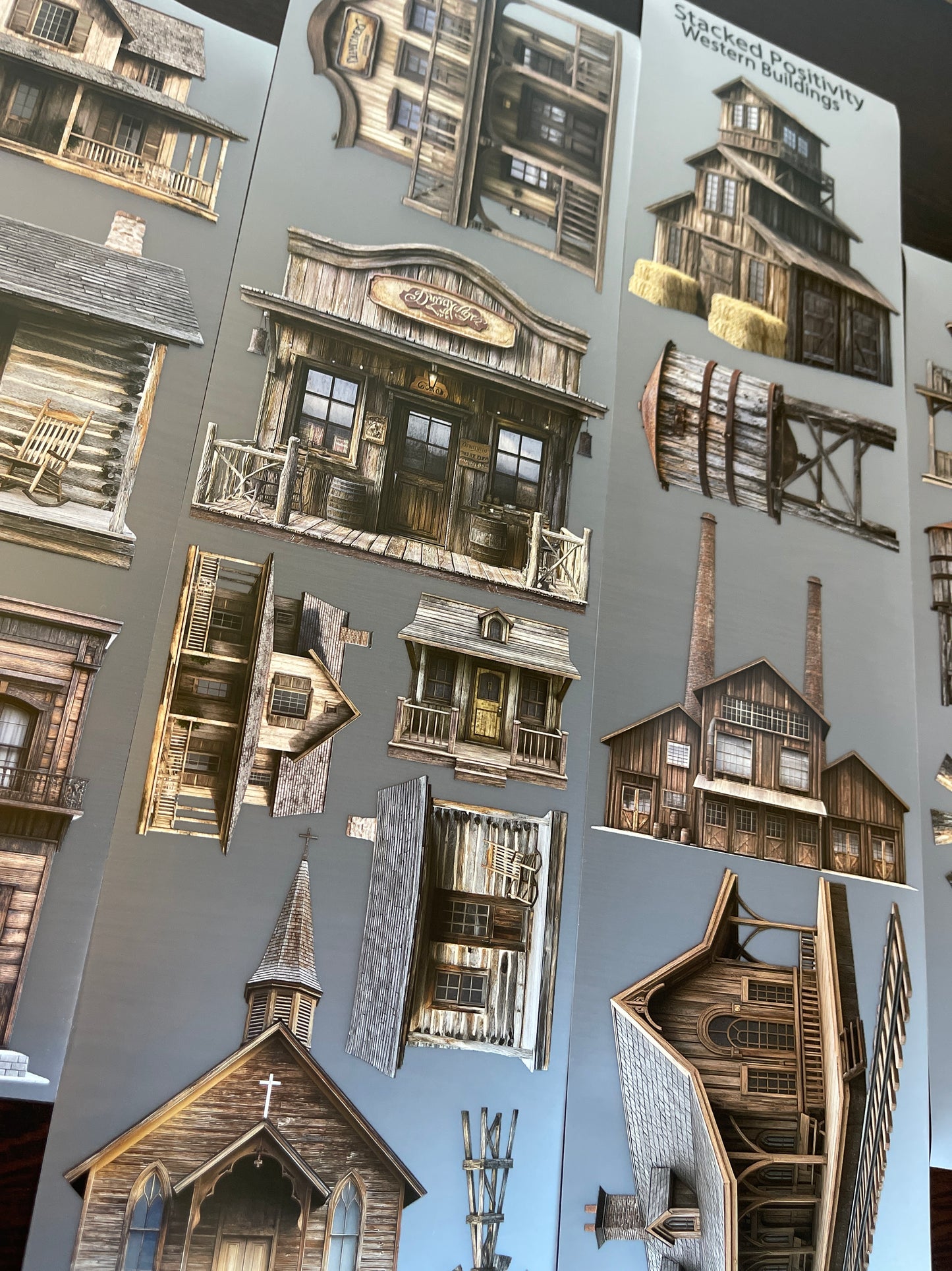 Giant Western Buildings PET Tape