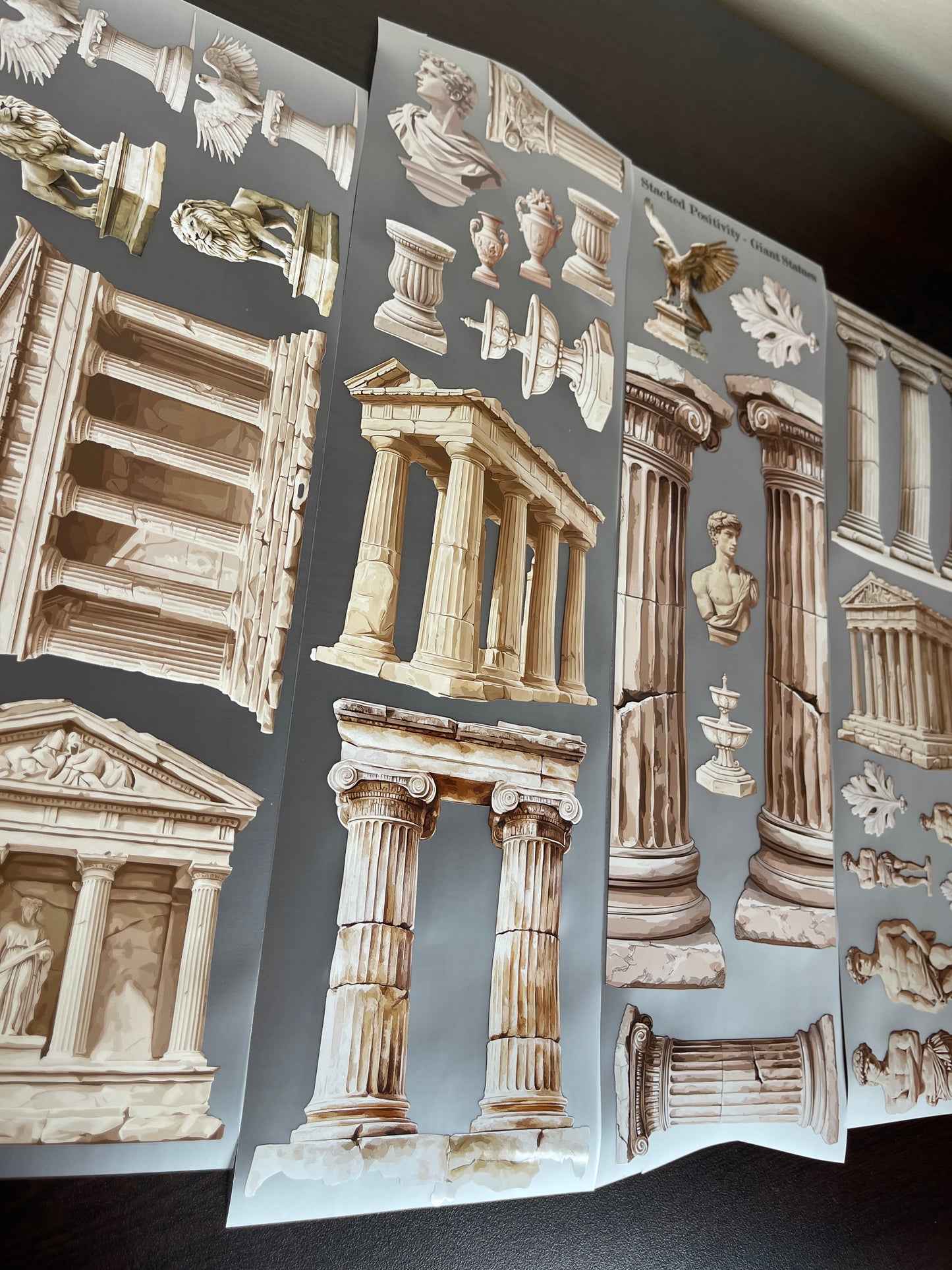 Giant Statues PET Tape