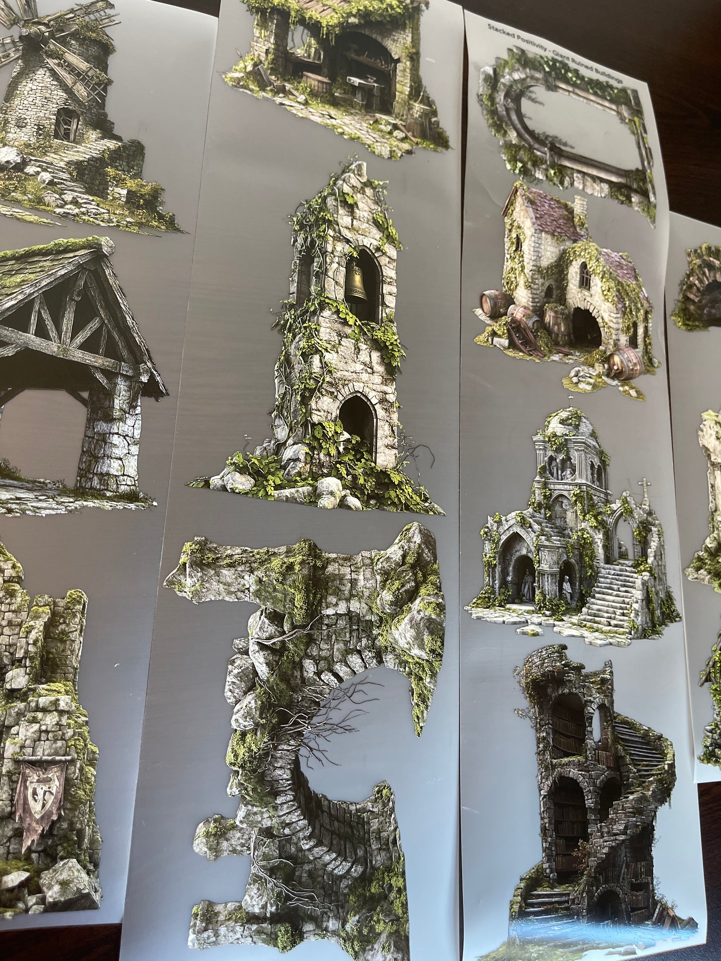 Giant Ruined Buildings PET Tapes