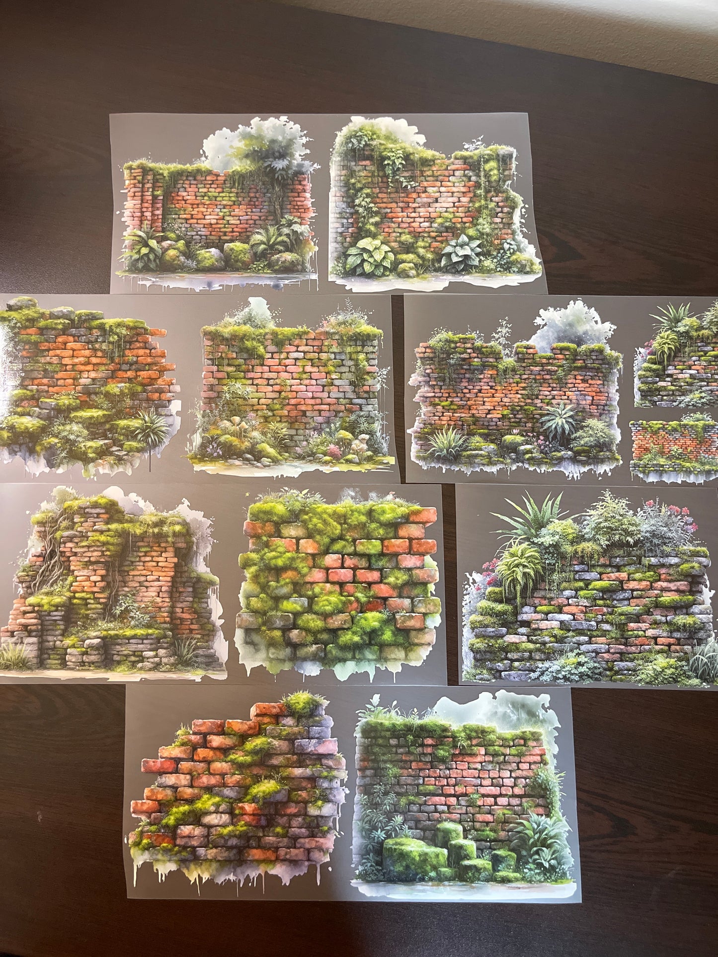 Giant Mossy Walls PET Tapes