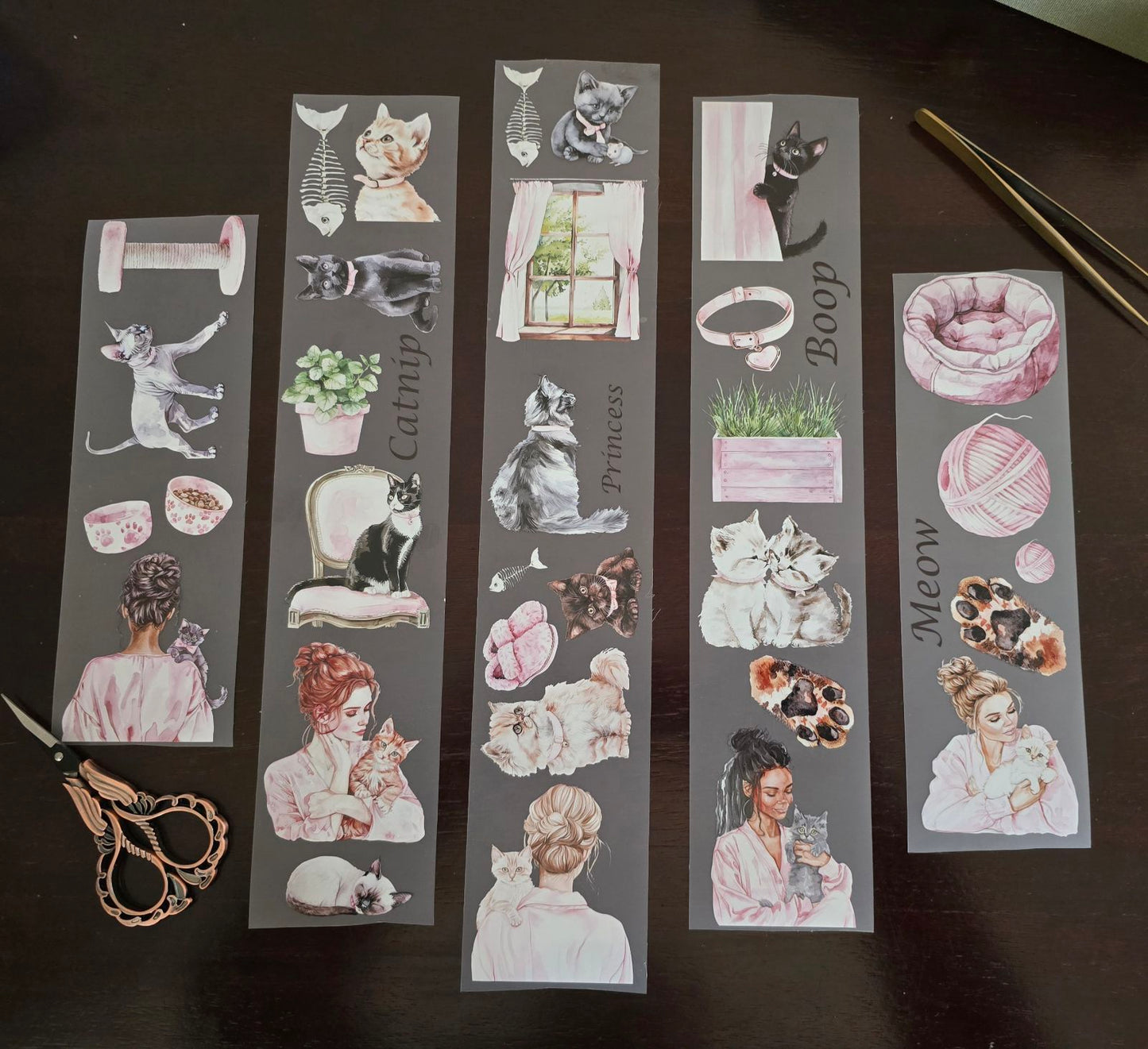 Cat lover PET TAPE - 150cm x 7cm - Oct. 1st release