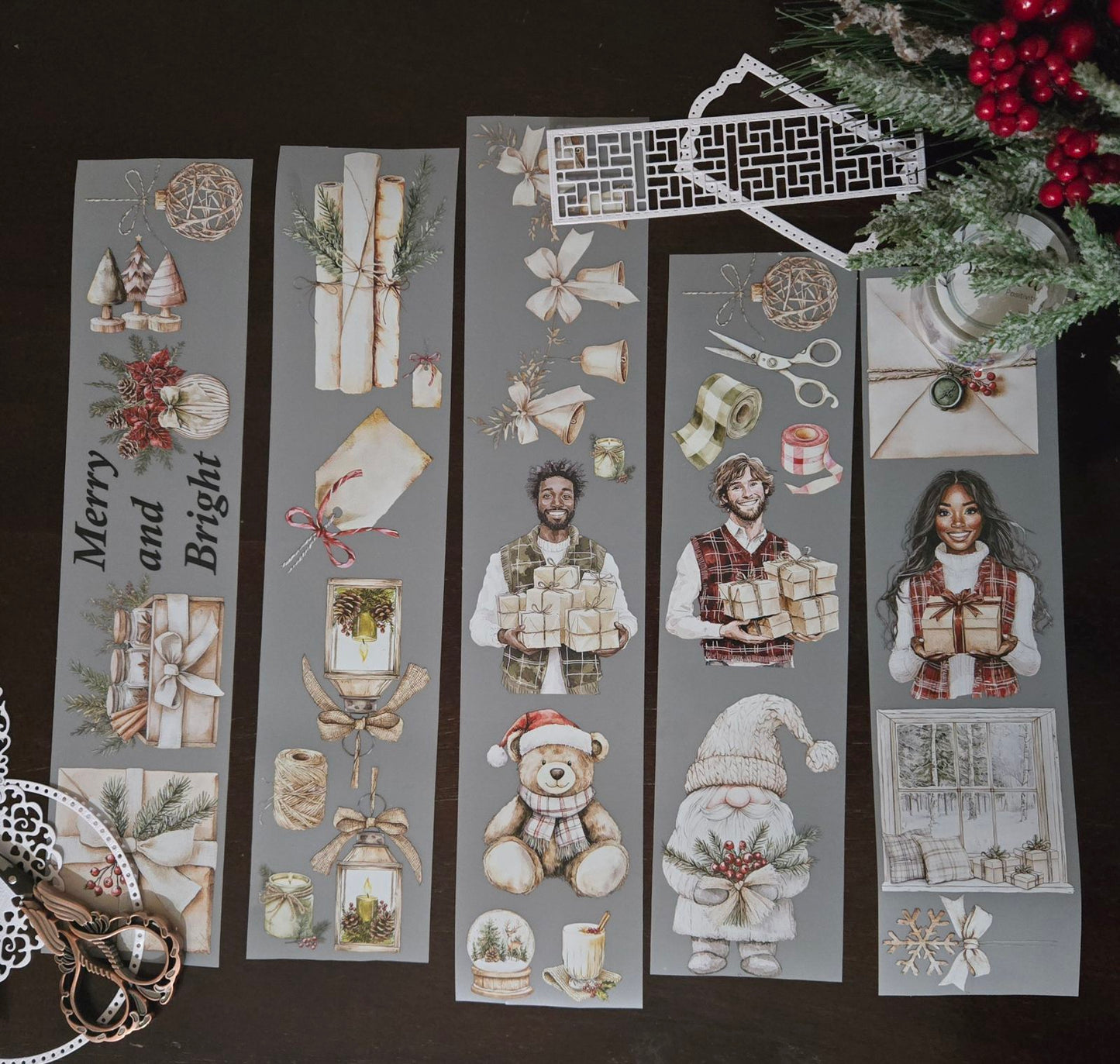 Merry and Bright 150cm by 7cm - CHRISTMAS LAUNCH
