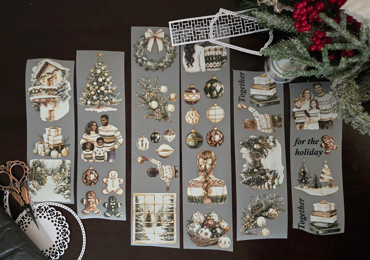 Family Holiday PET TAPE - 150cm by 7cm - CHRISTMAS LAUNCH