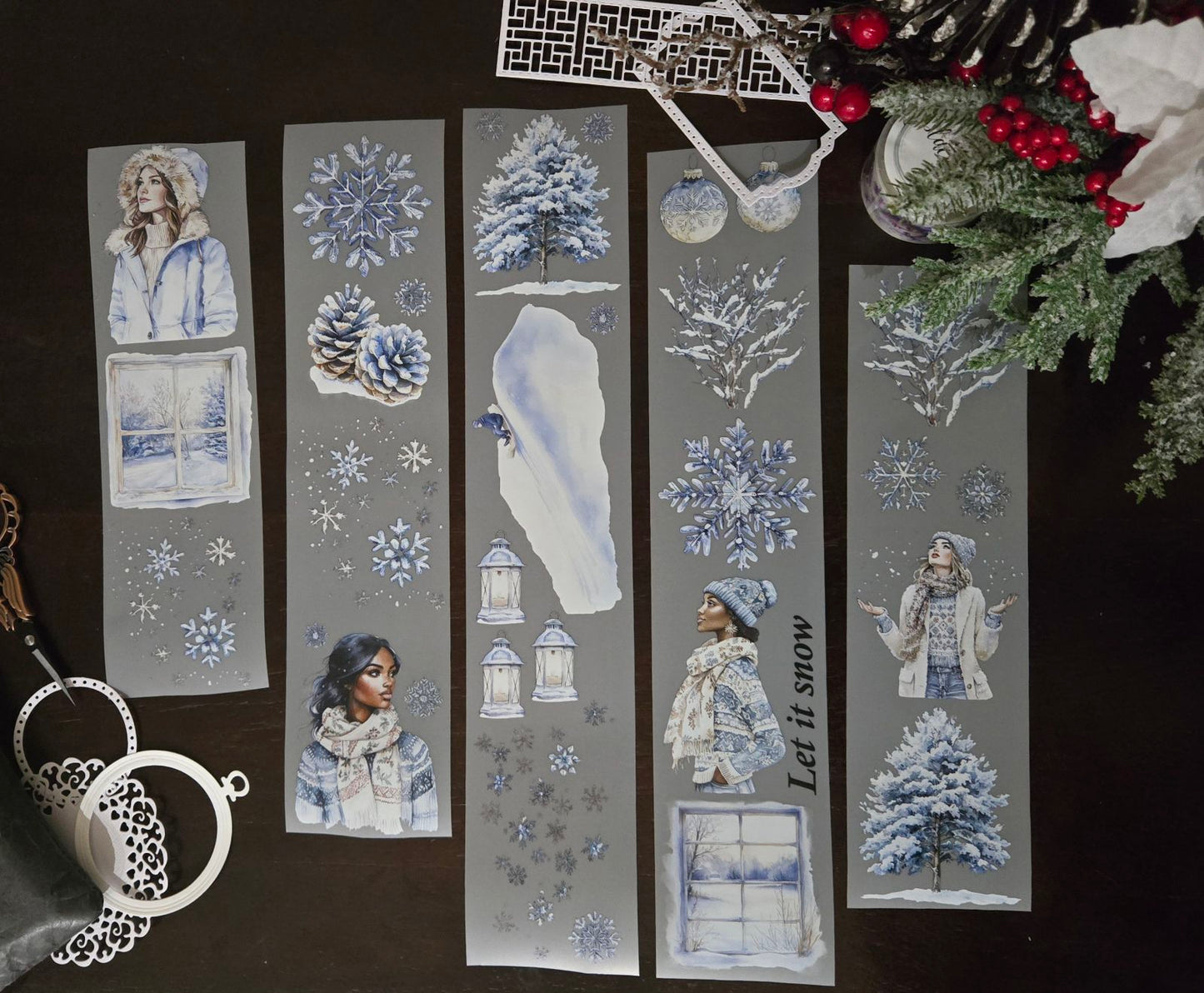 The 1st snow PET TAPE - 150cm by 7cm - CHRISTMAS LAUNCH