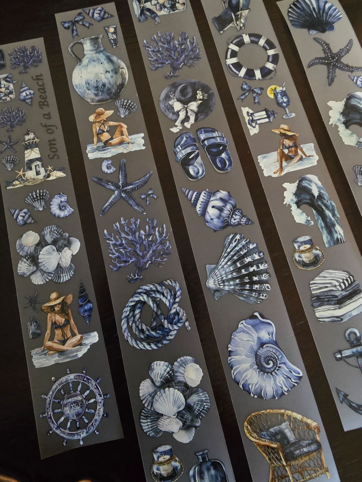 MINI NAUTICAL PET TAPE - 100cm x 3cm - October 1st release