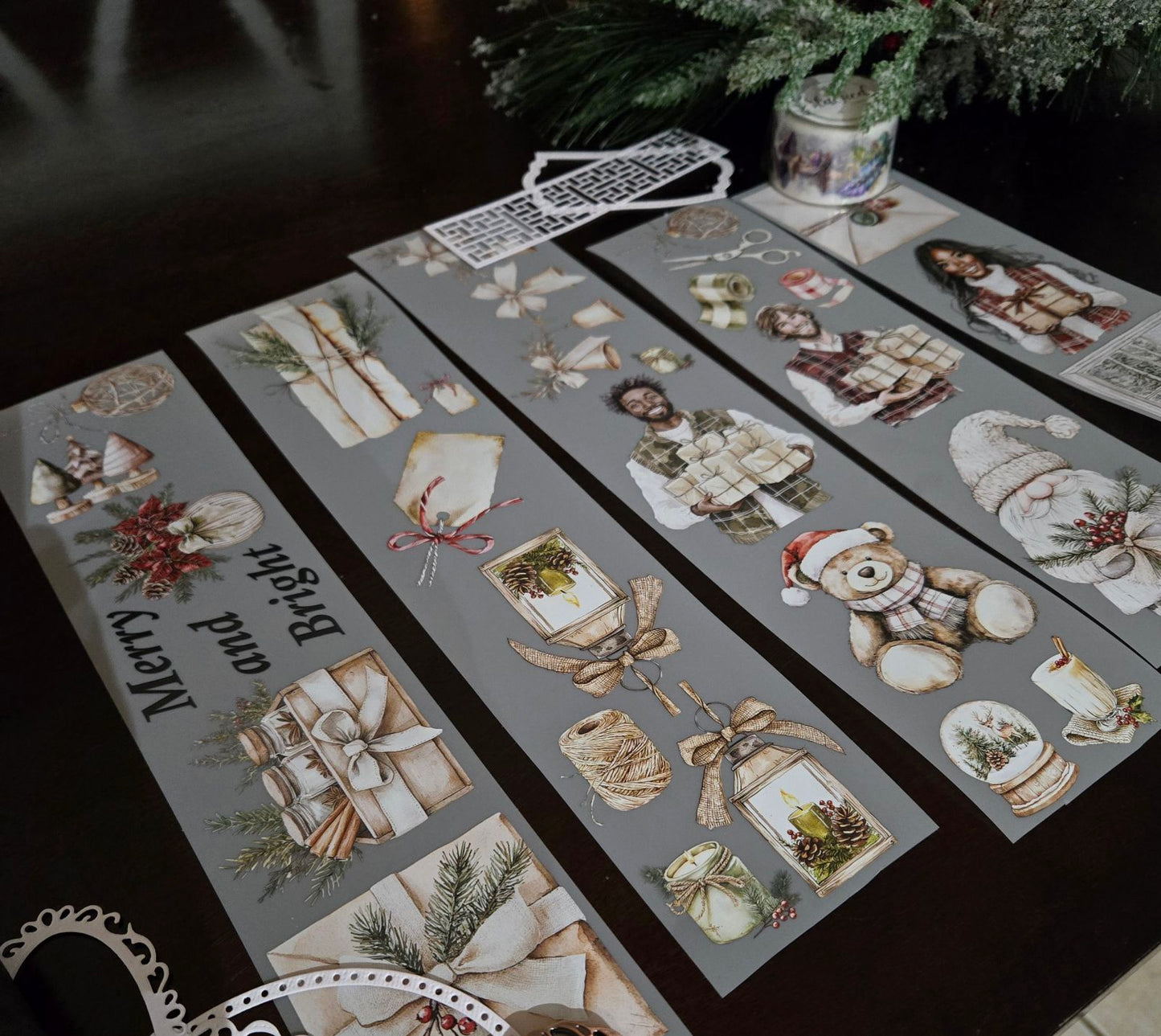 Merry and Bright 150cm by 7cm - CHRISTMAS LAUNCH