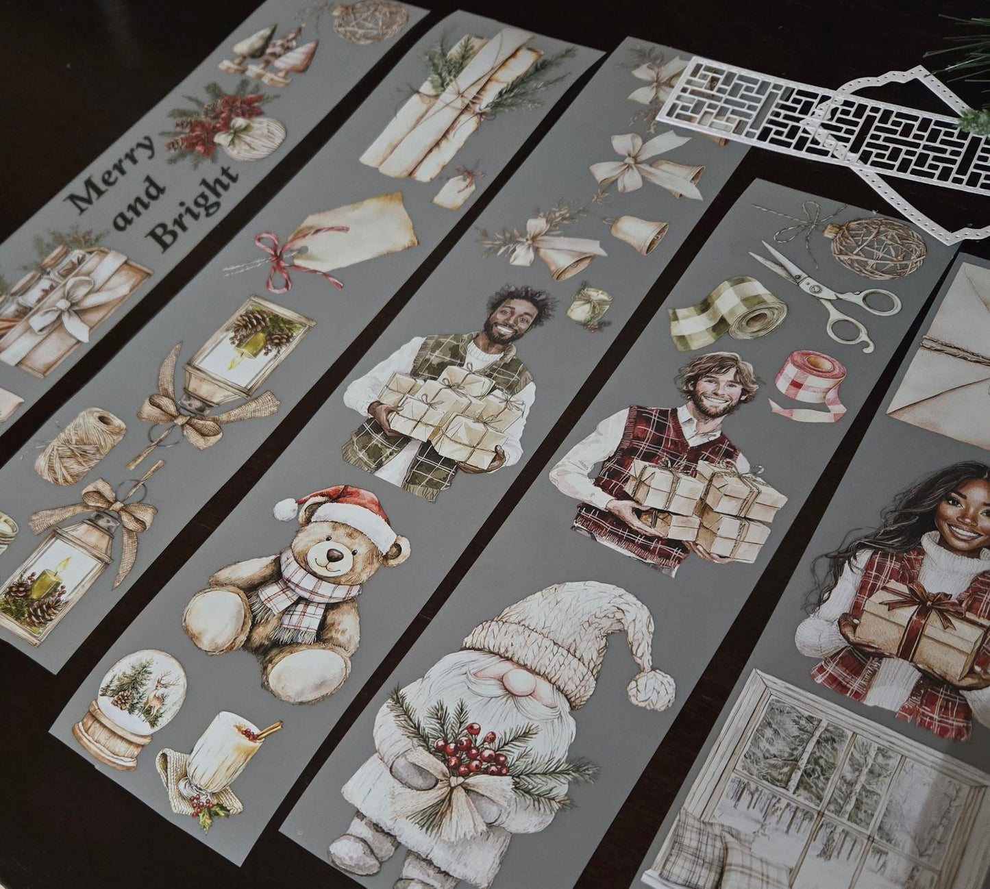 Merry and Bright 150cm by 7cm - CHRISTMAS LAUNCH