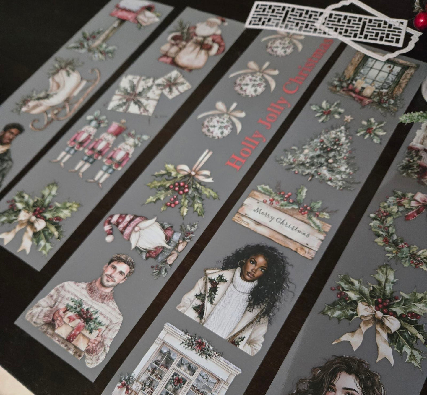 Holly Jolly PET TAPE - 150cm by 7cm - CHRISTMAS LAUNCH