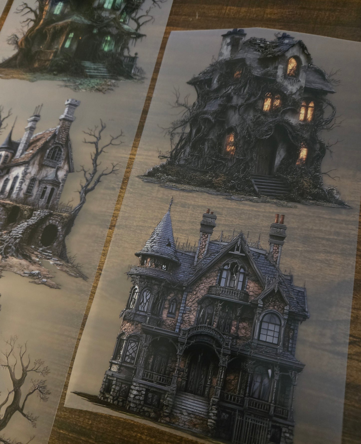 GIANT HAUNTED HOUSE - MAY LAUNCH 12 CM X 150CM