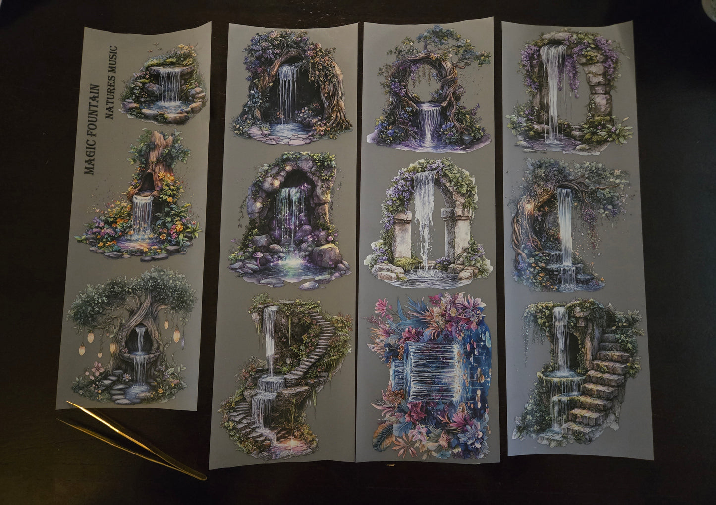 JANUARYS LAUNCH - GIANT FAIRY FOUNTAINS - 12CM X 150CM