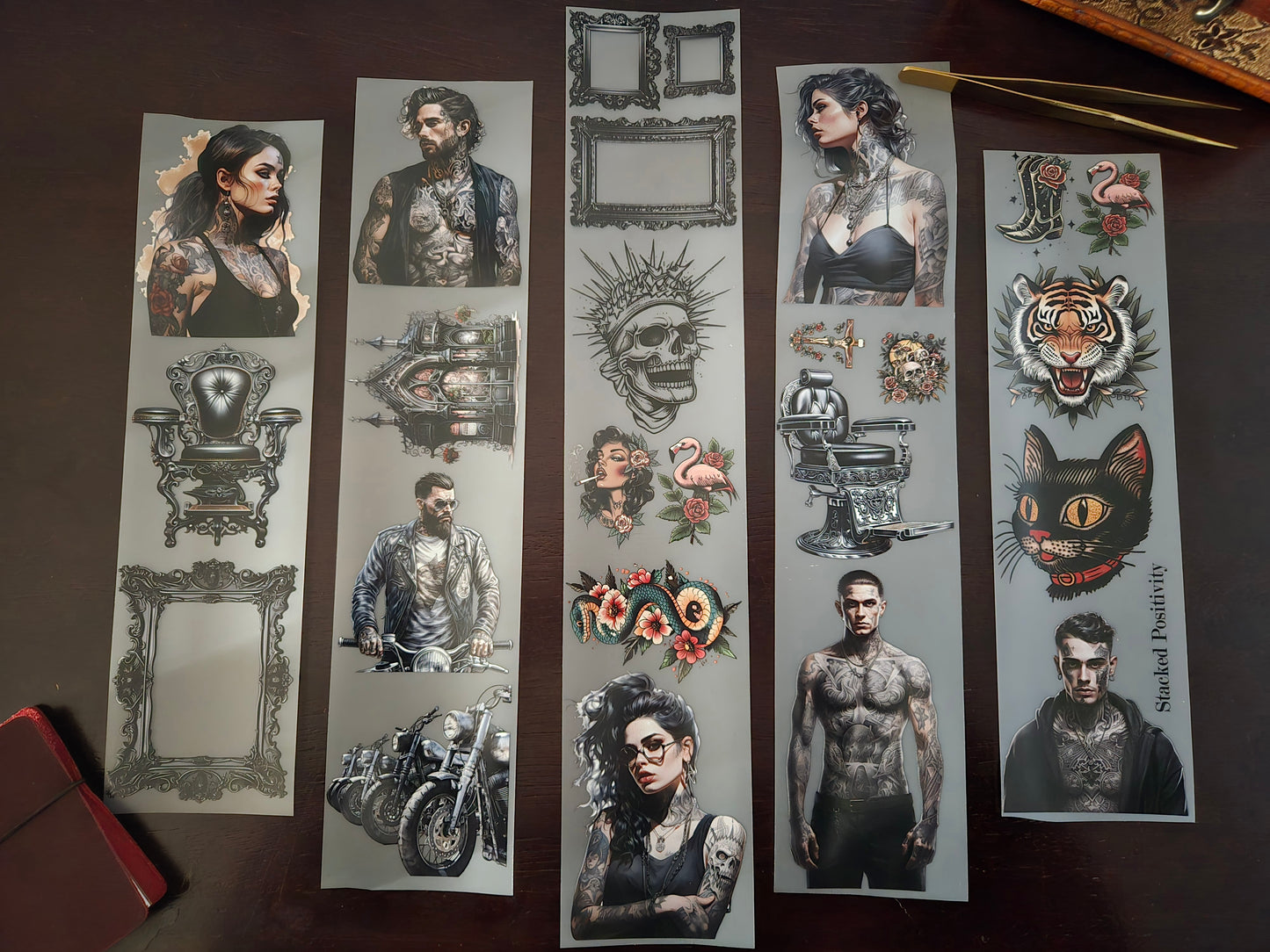 JANUARY RELEASE - RESTOCK - TATTOOS - 7CM X150CM