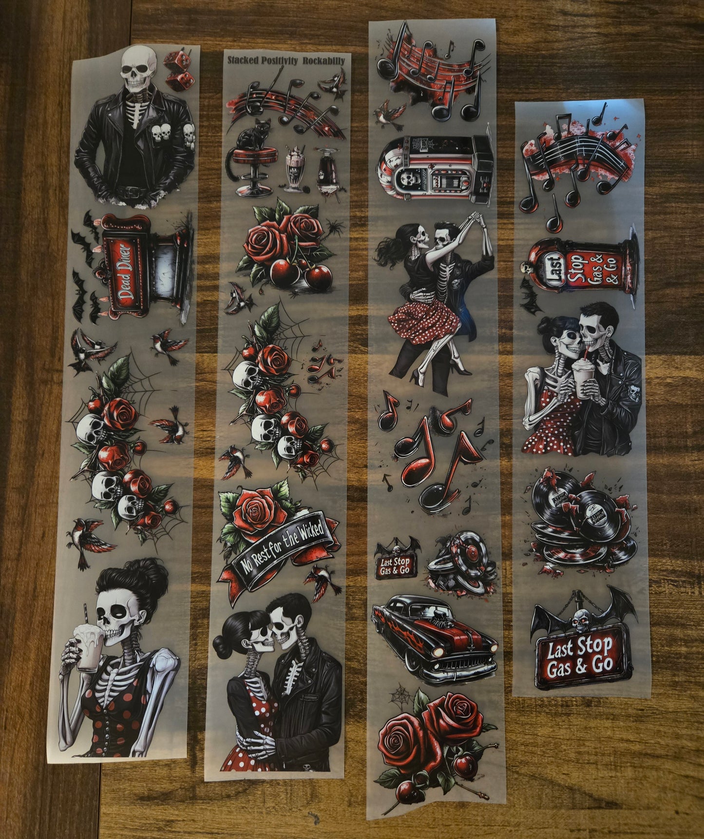 ROCKABILLY - 7CM X 150CM - MAY LAUNCH