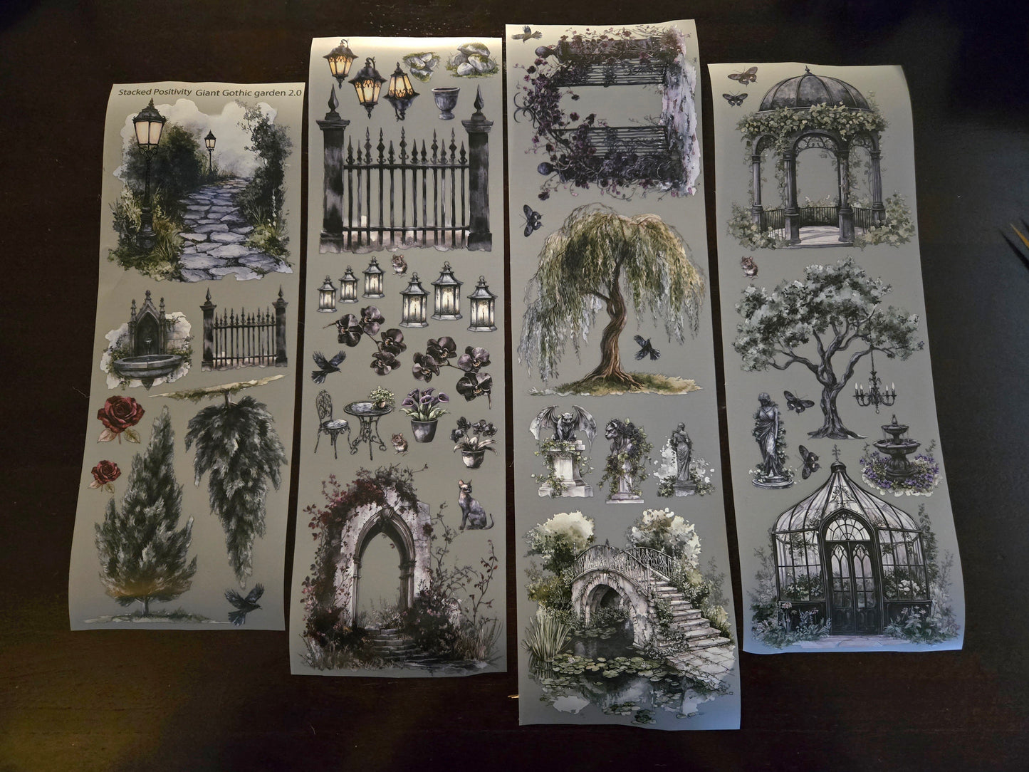 JANUARY LAUNCH - GIANT GOTHIC GARDEN 2.0 - 12CM X 150CM
