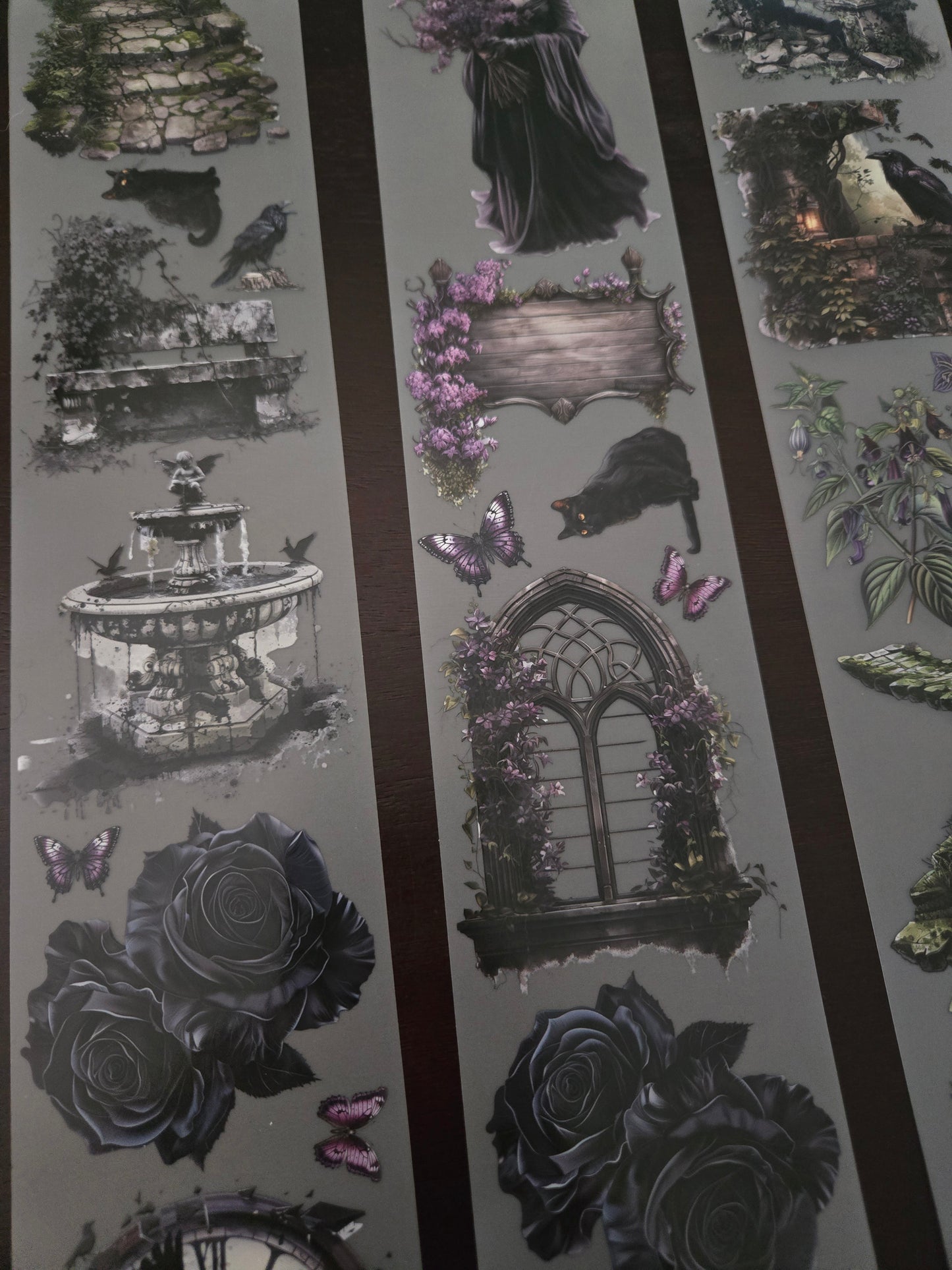 GOTHIC GARDEN - 7CM X 12CM - MARCH RELEASE