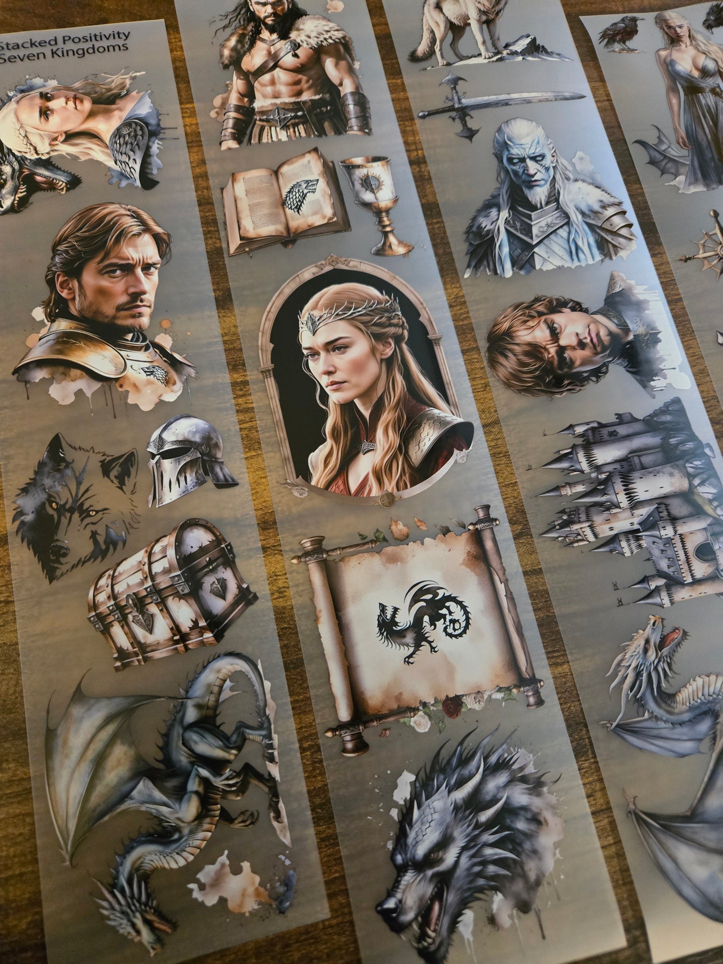SEVEN KINGDOMS - MAY LAUNCH - 7CM BY 150CM