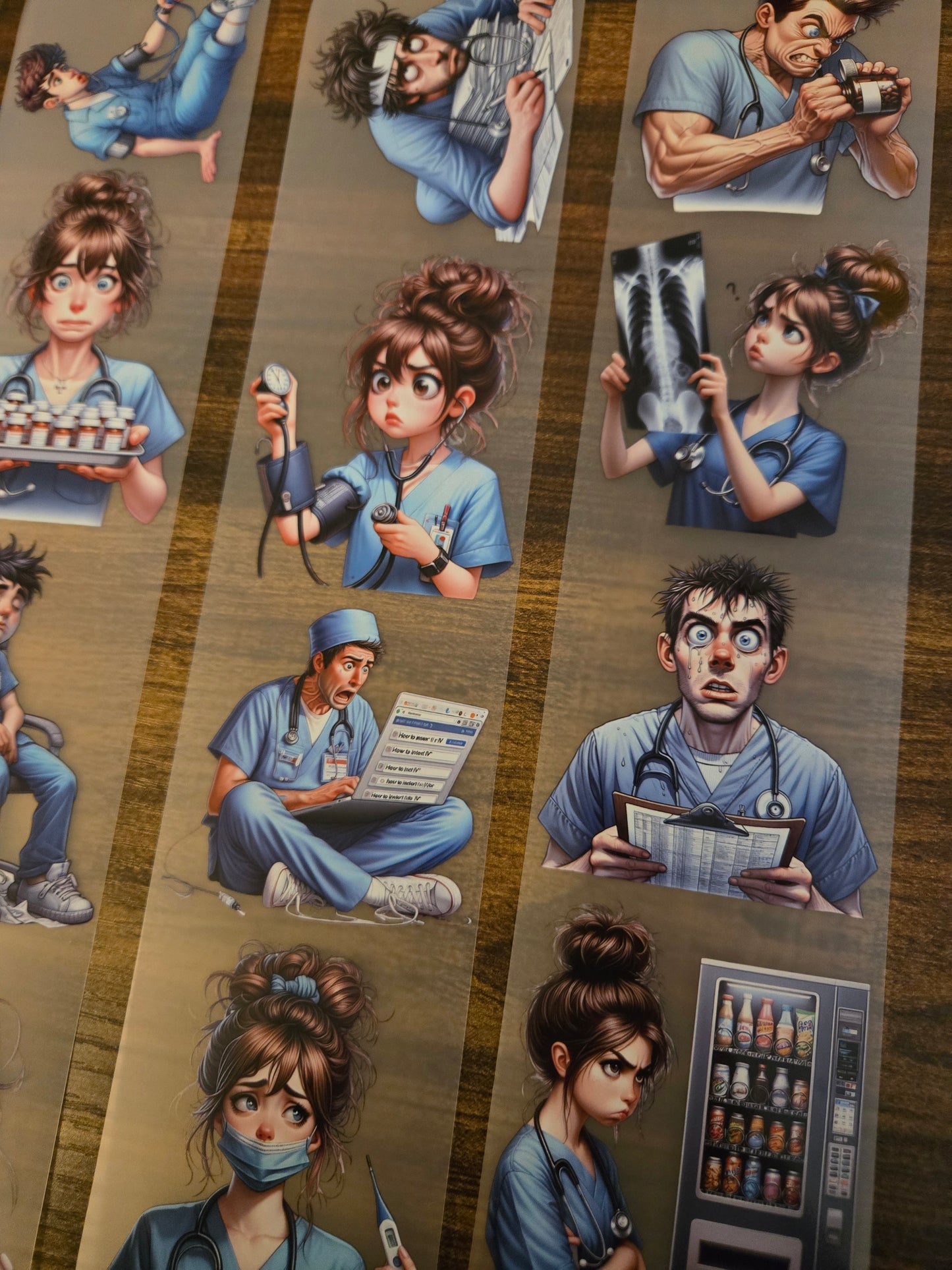 FUNNY NURSE - MAY LAUNCH - 7CM BY 150CM