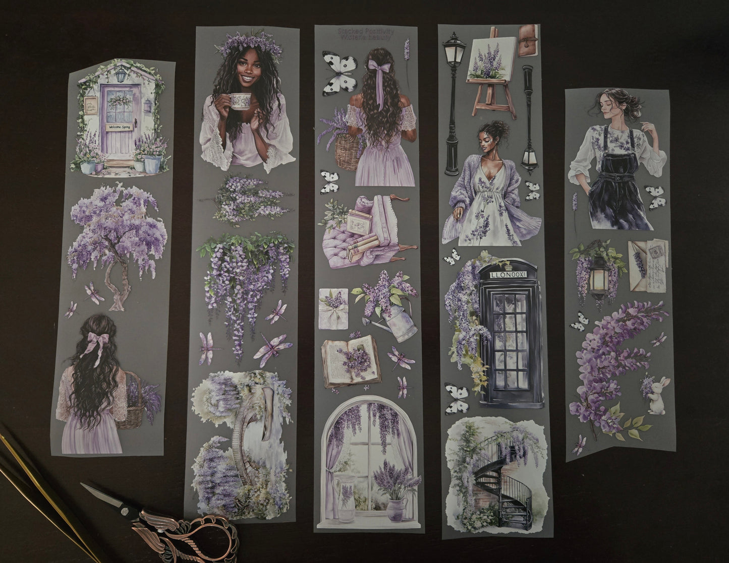WISTERIA BEAUTY - 7CM X 150CM - MARCH RELEASE