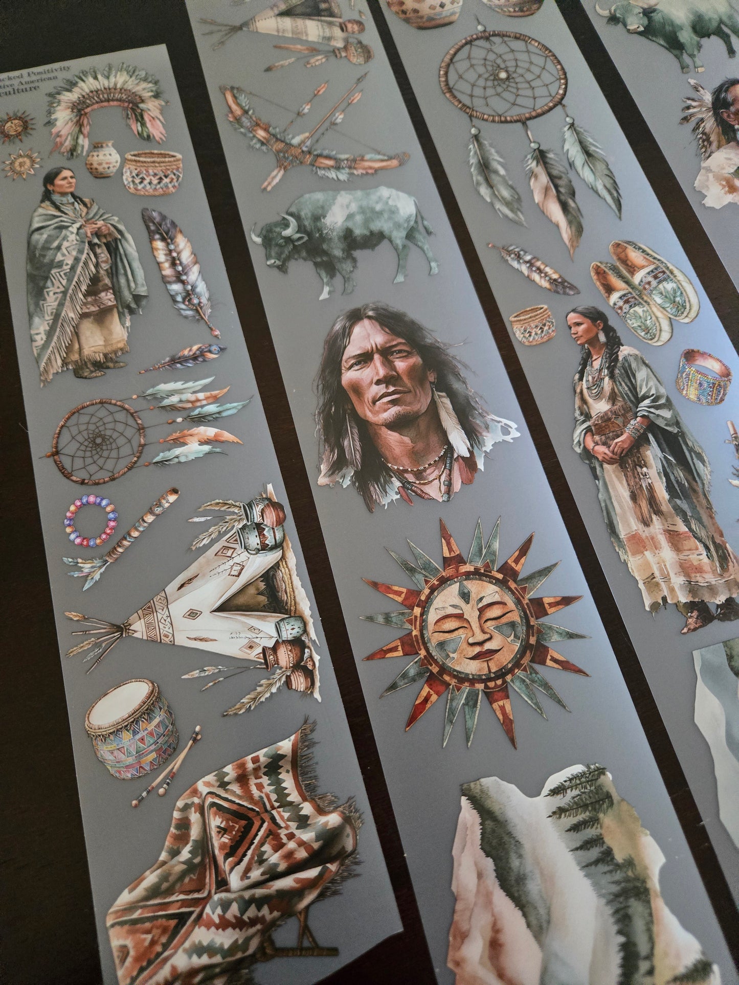 NATIVE AMERICAN CULTURE - 7CM X 150CM - MARCH RELEASE