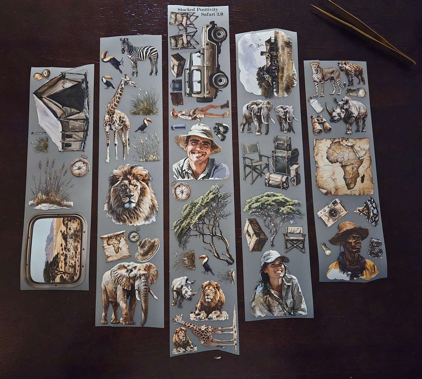 FEBRUARY LAUNCH -SAFARI 2.0 - 7CM X 150CM