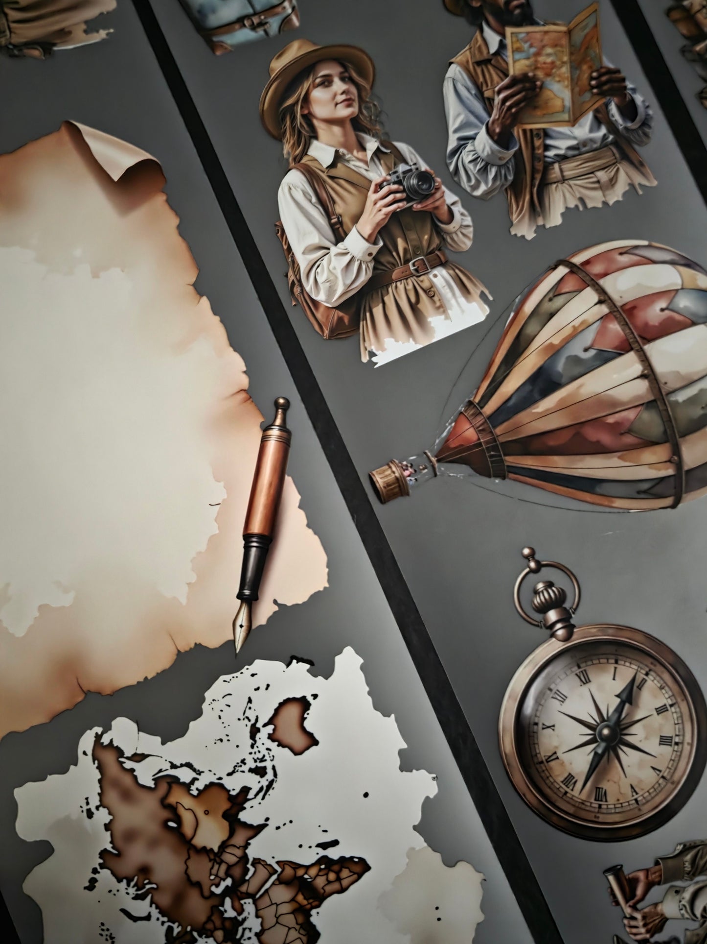 Giant Old Time Travel 12cm