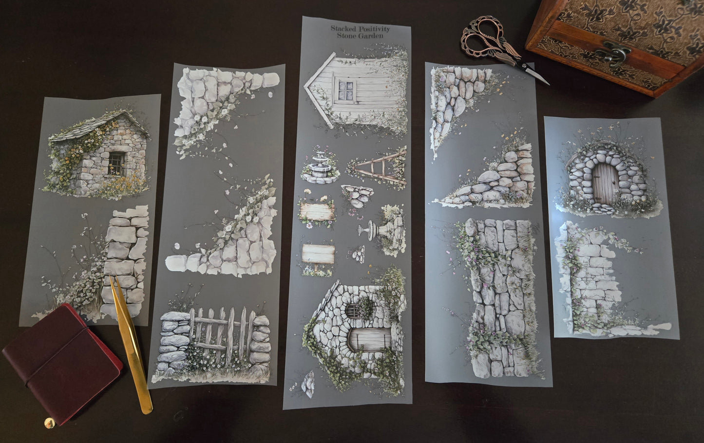 GIANT STONE GARDEN - 12CM X 150CM