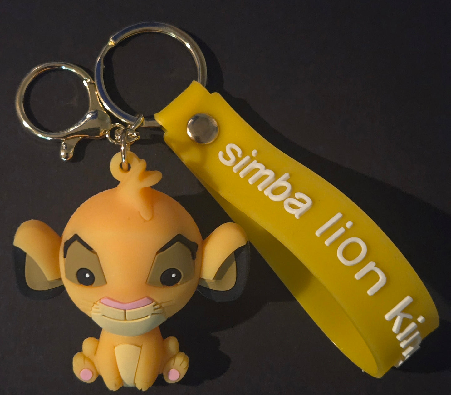 Simba Lion King character key chain
