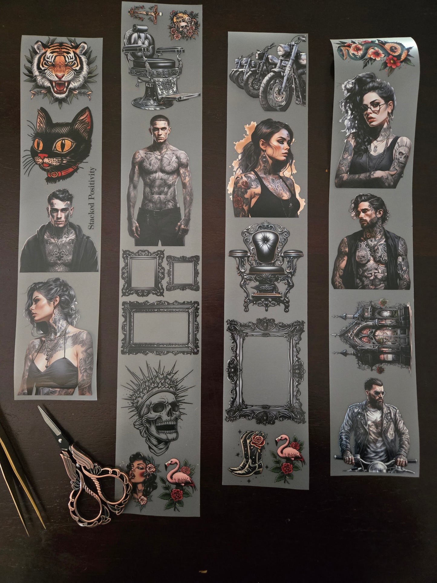 TATTOOS - 7CM X 150CM - JANUARYS LAUNCH - RESTOCK