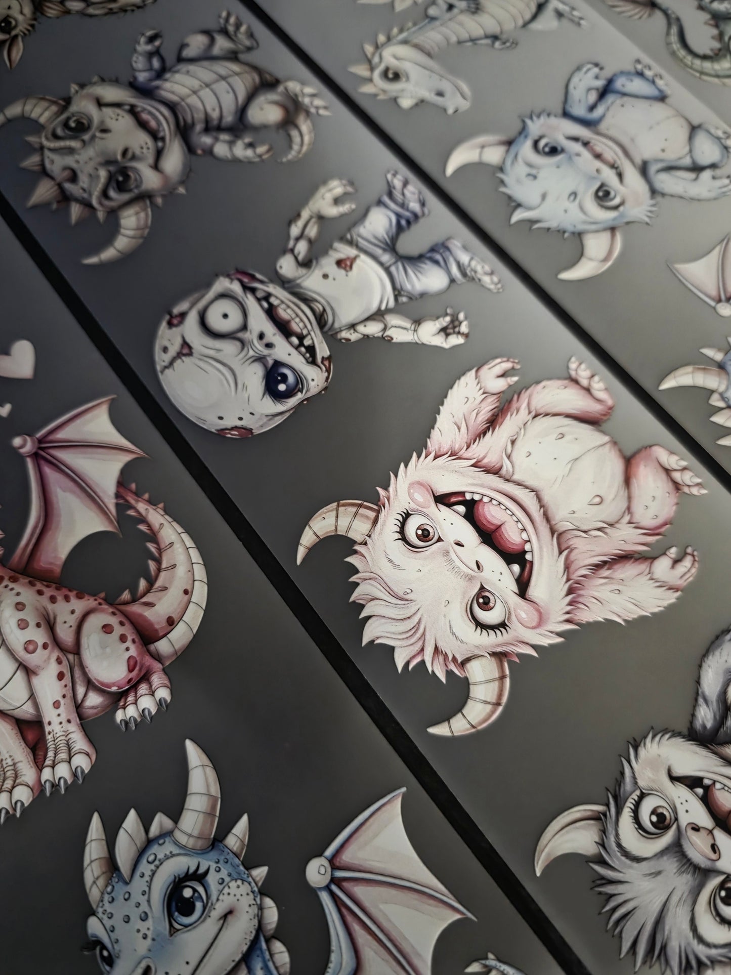 Cute Monsters 7mm