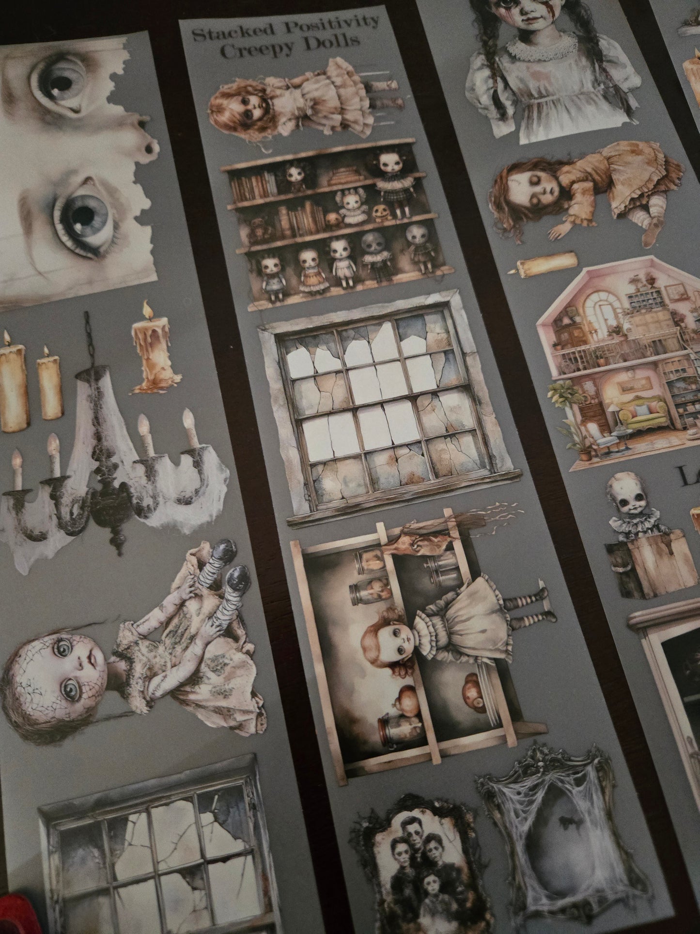 MARCH RELEASE - CREEPY DOLLS - 7CM X 150CM