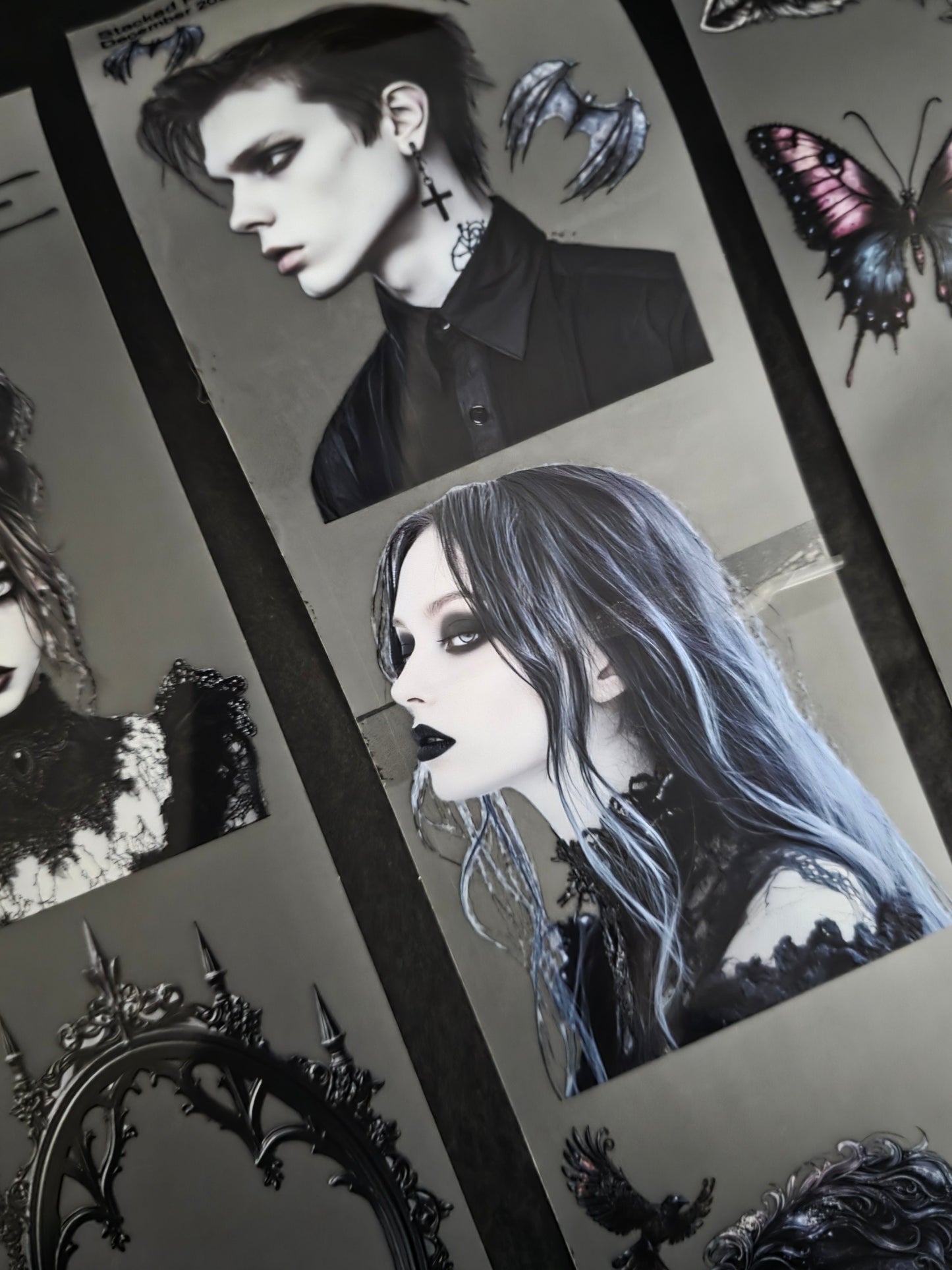 Gothic Ladies & Gents 7cm