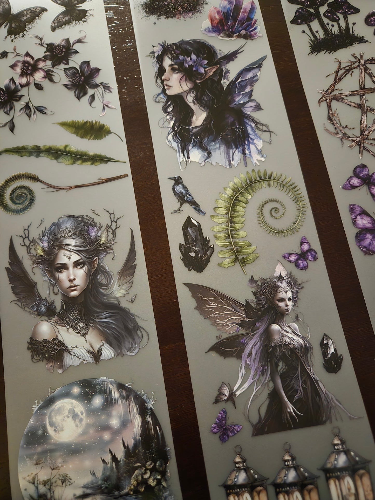 JANUARY LAUNCH - DARK FAIRIES - 7CM X 150CM