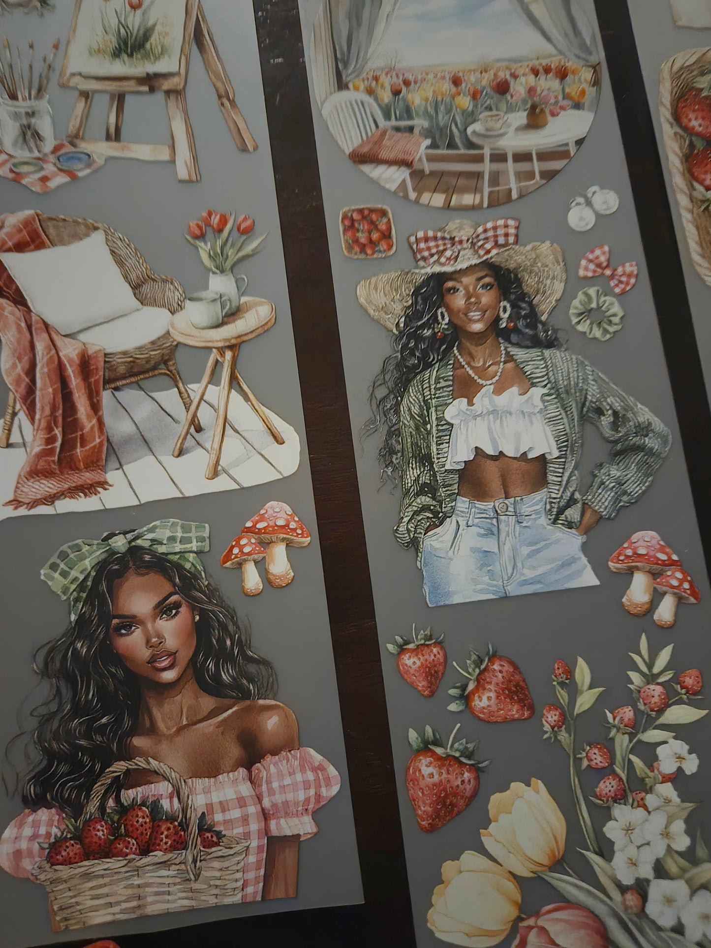 February launch - Berry Spring - 7cm x 150cm