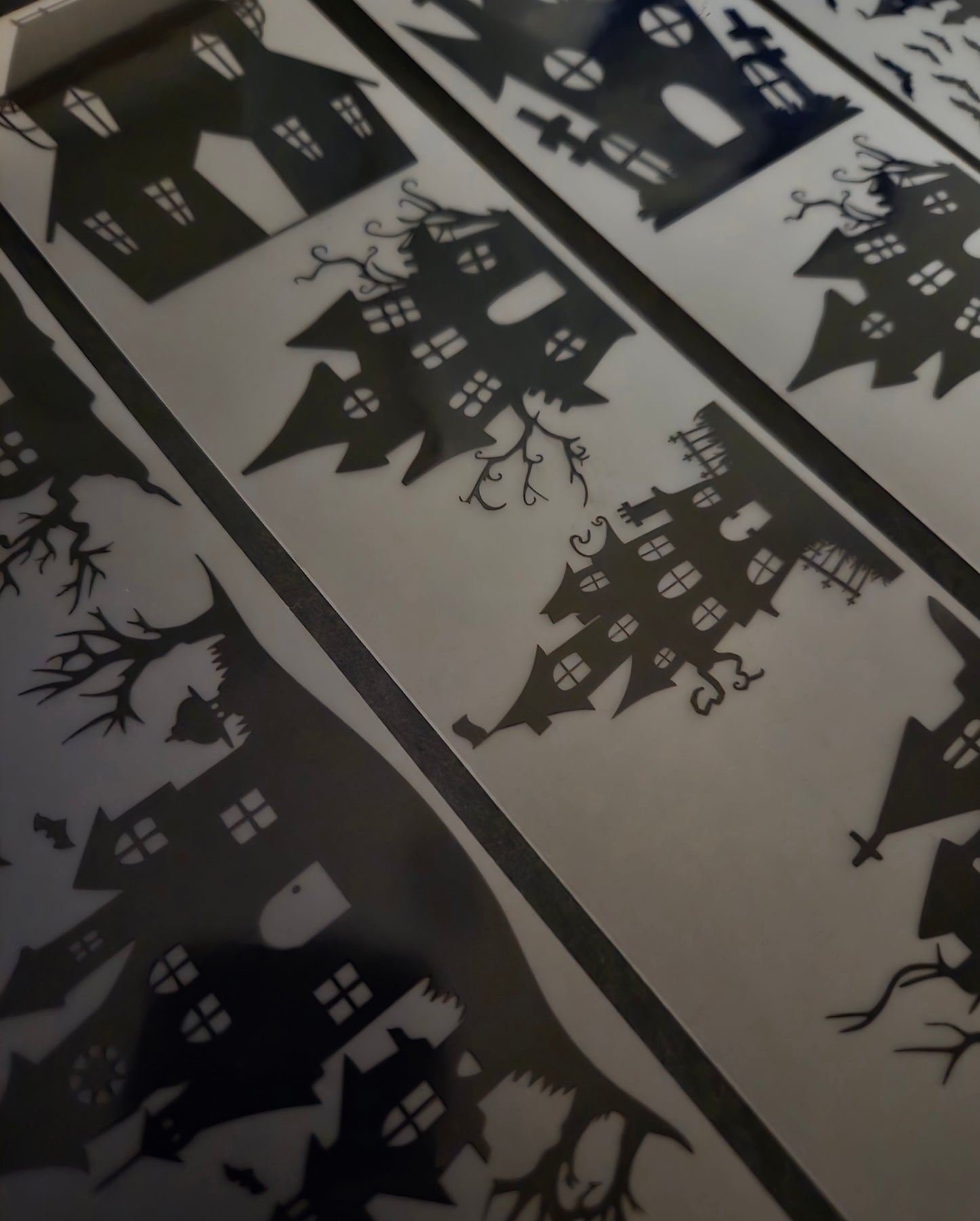 Silhouette Houses 7cm