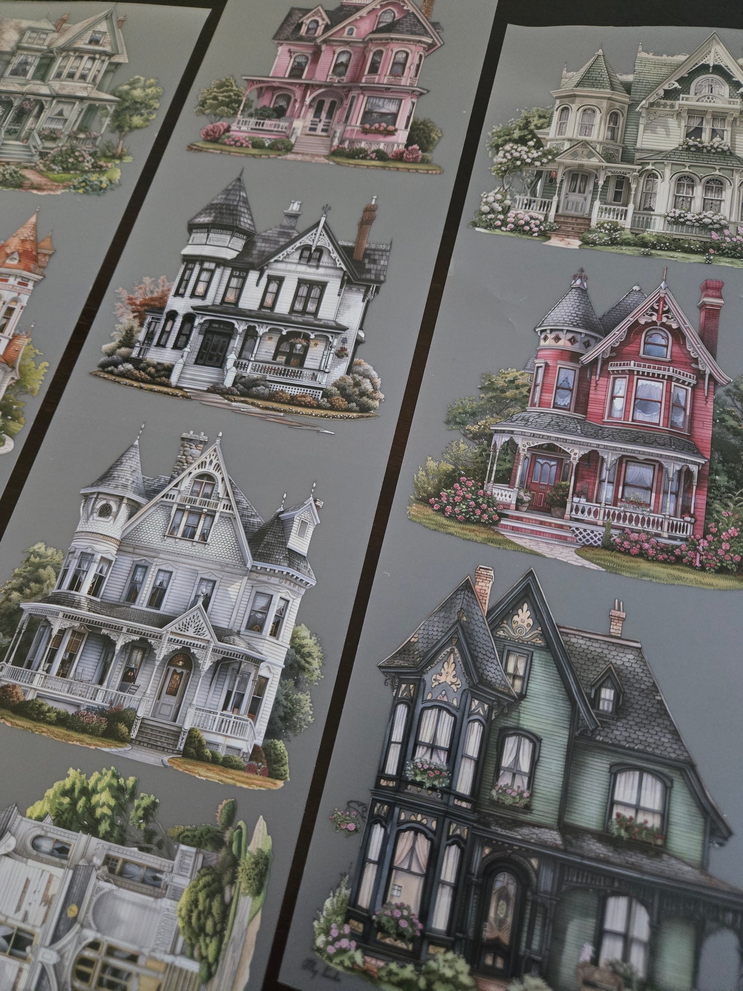 GIANT VICTORIAN HOMES - 12CM X 150CM - JANUARY LAUNCH