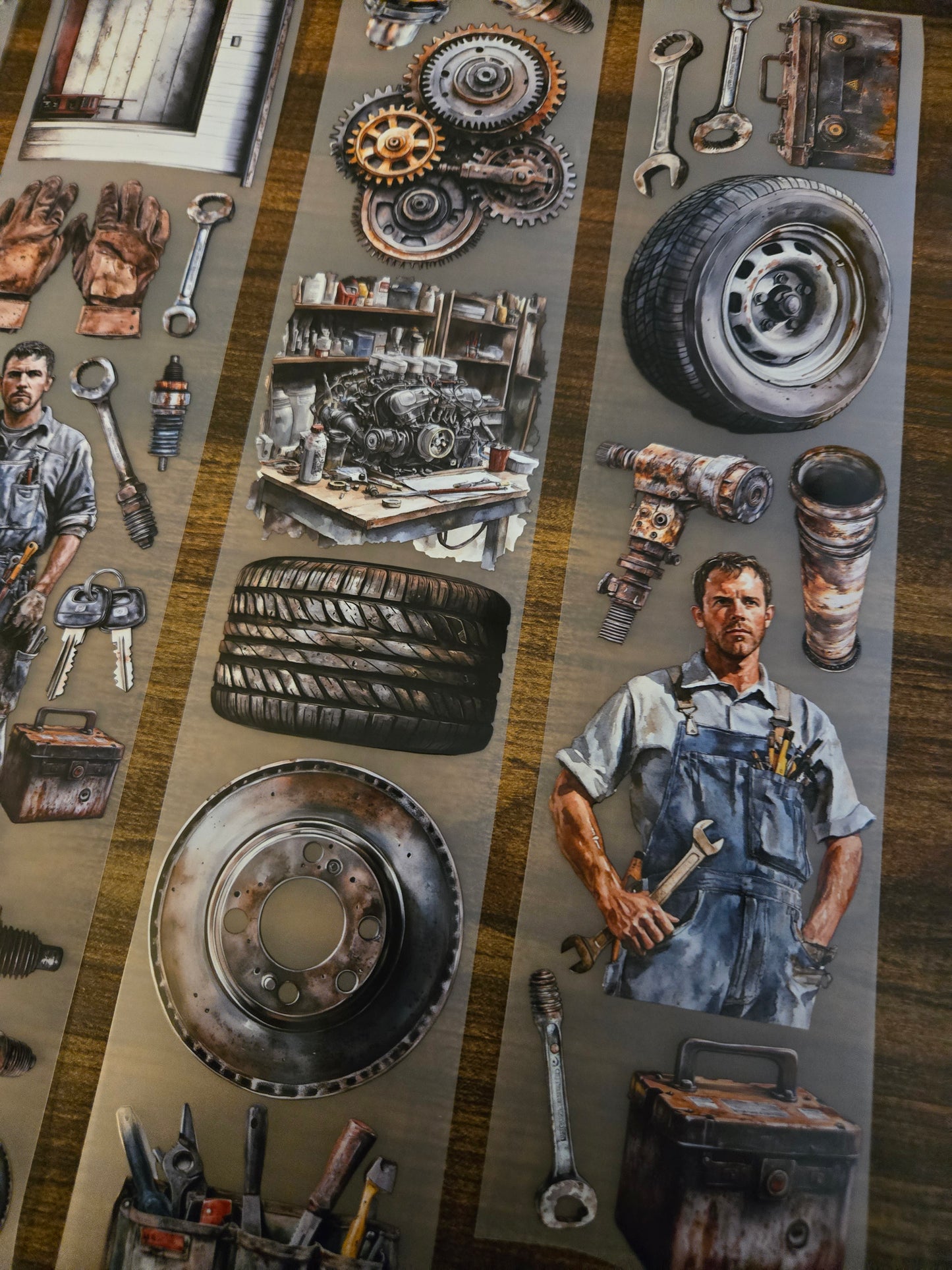 MECHANIC - MAY LAUNCH - 7CM X 12CM