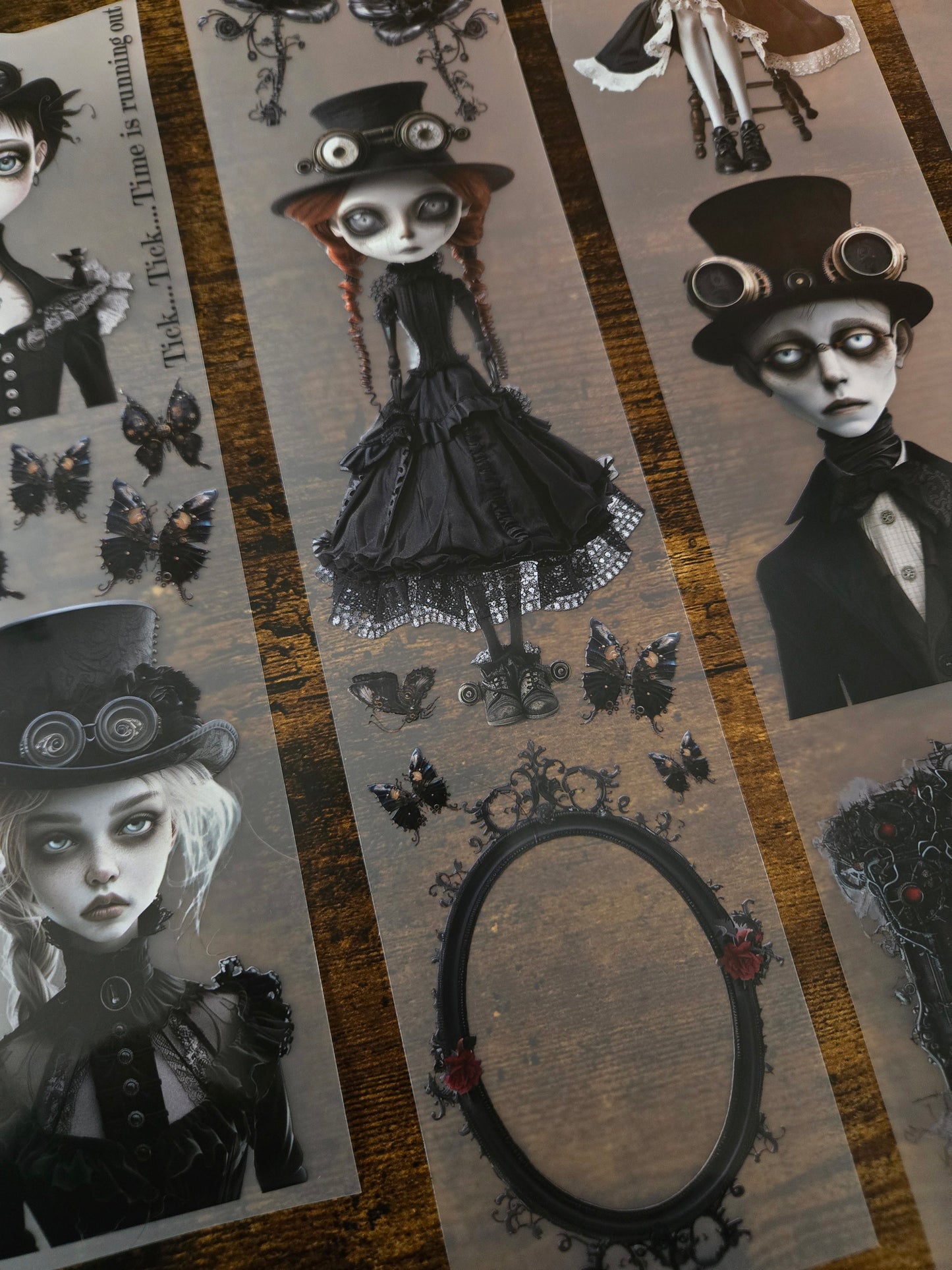 QUIRKY STEAMPUNK - 7CM X 150CM - APRIL LAUNCH
