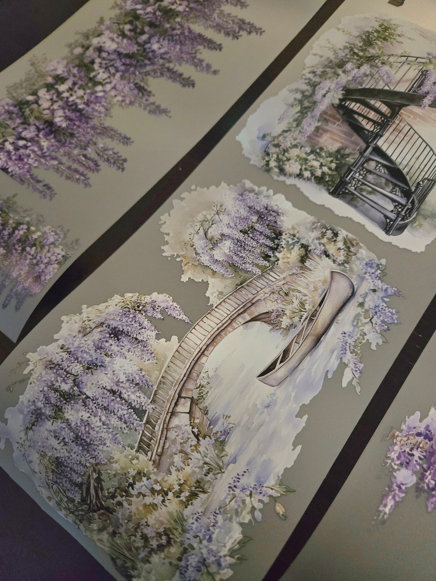 February launch - Giant Wisteria - 12cm x 150cm
