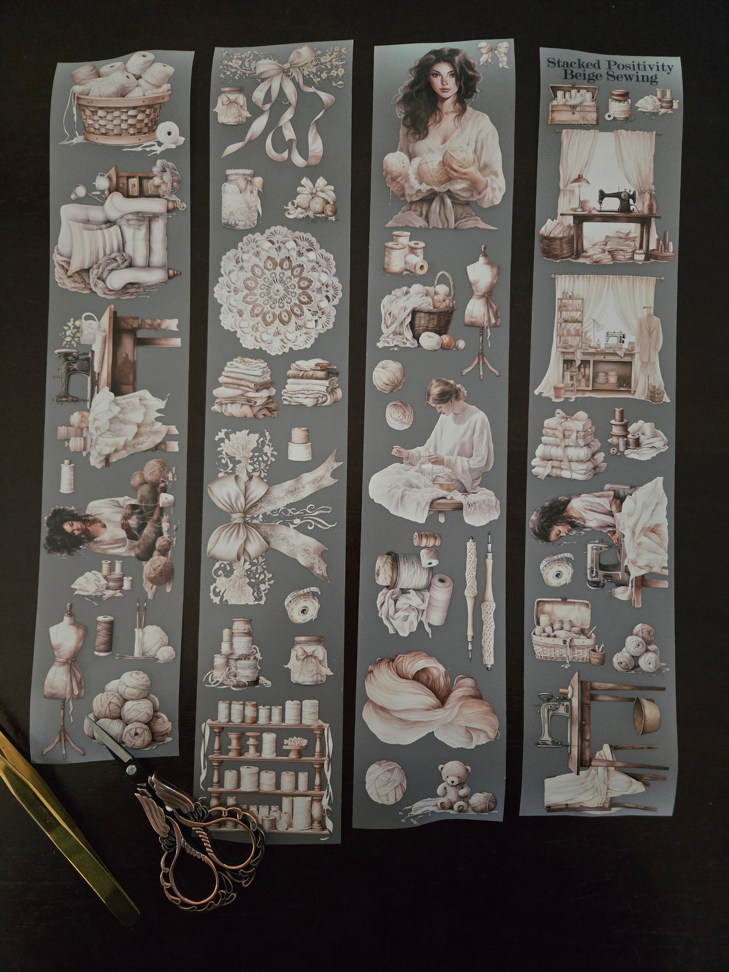 BEIGE SEWING - 7CM X 150CM