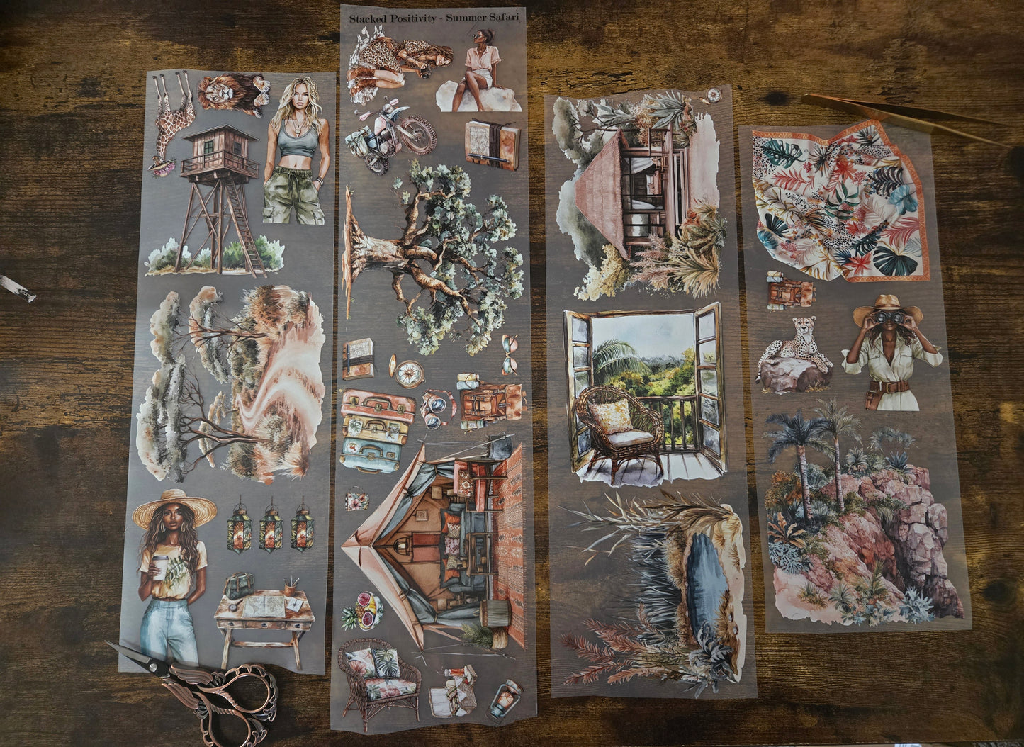 GIANT SUMMER SAFARI - 12CM X 150CM - APRIL LAUNCH