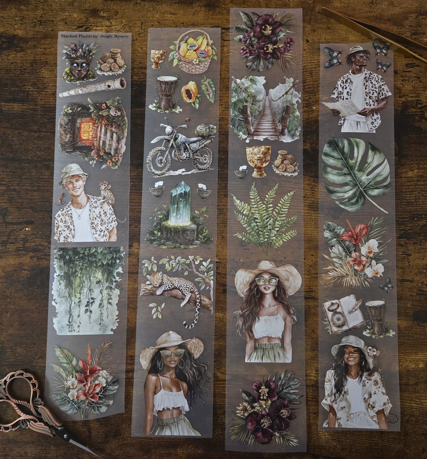 JUNGLE MYSTERY - 7CM X 150CM - APRIL LAUNCH