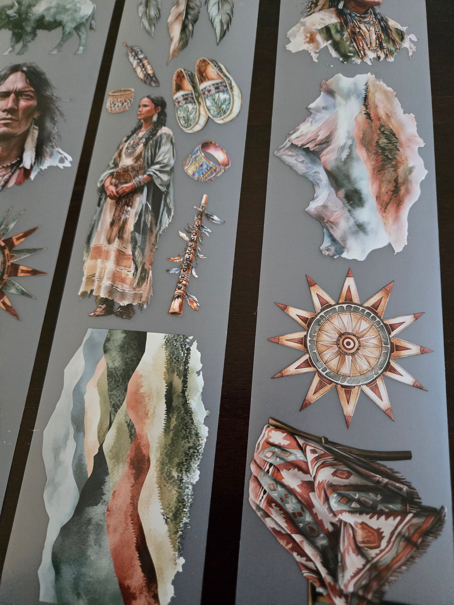 NATIVE AMERICAN CULTURE - 7CM X 150CM - MARCH RELEASE