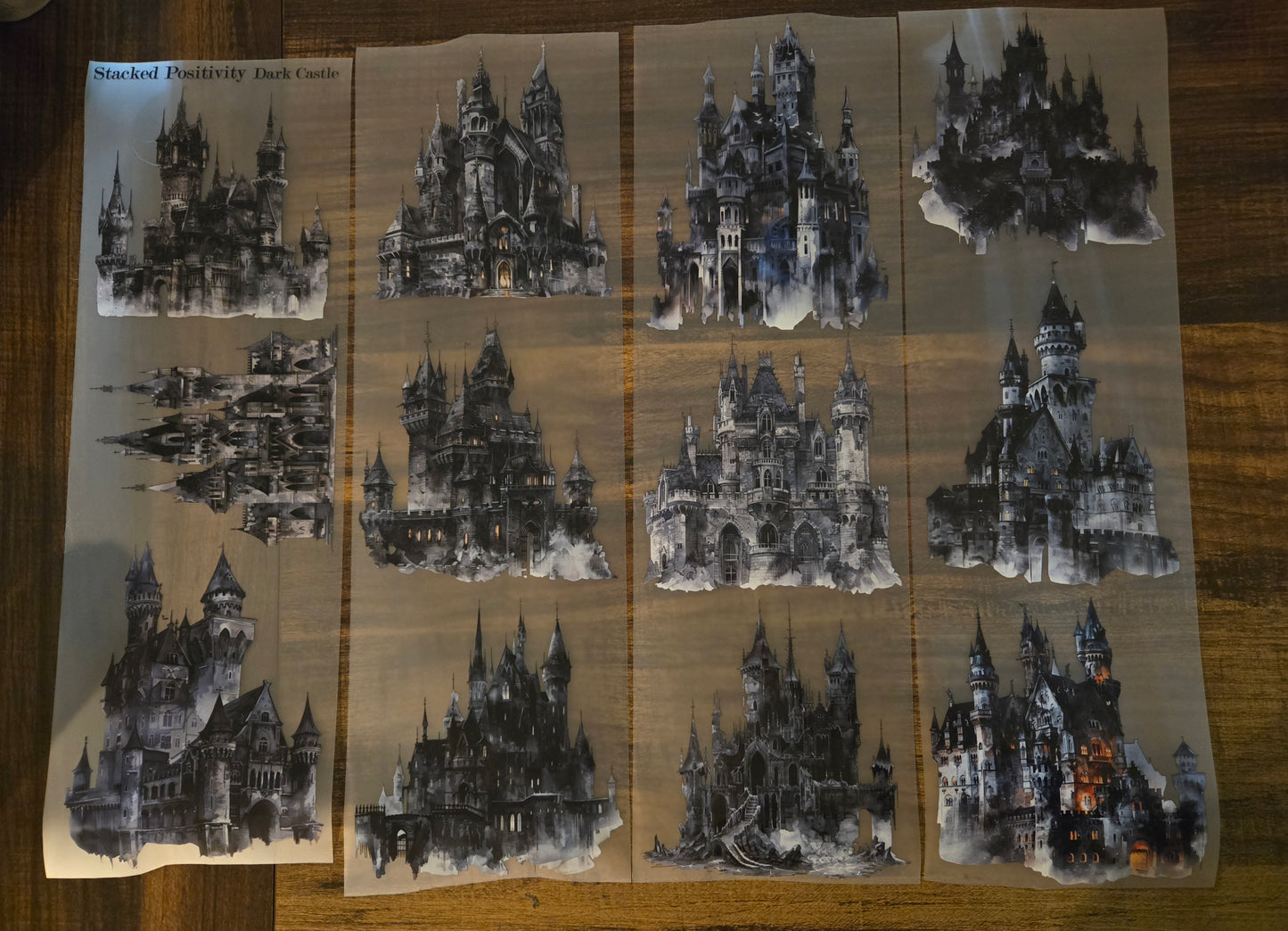 GIANT DARK CASTLES - 12CM X 150CM - MAY LAUNCH