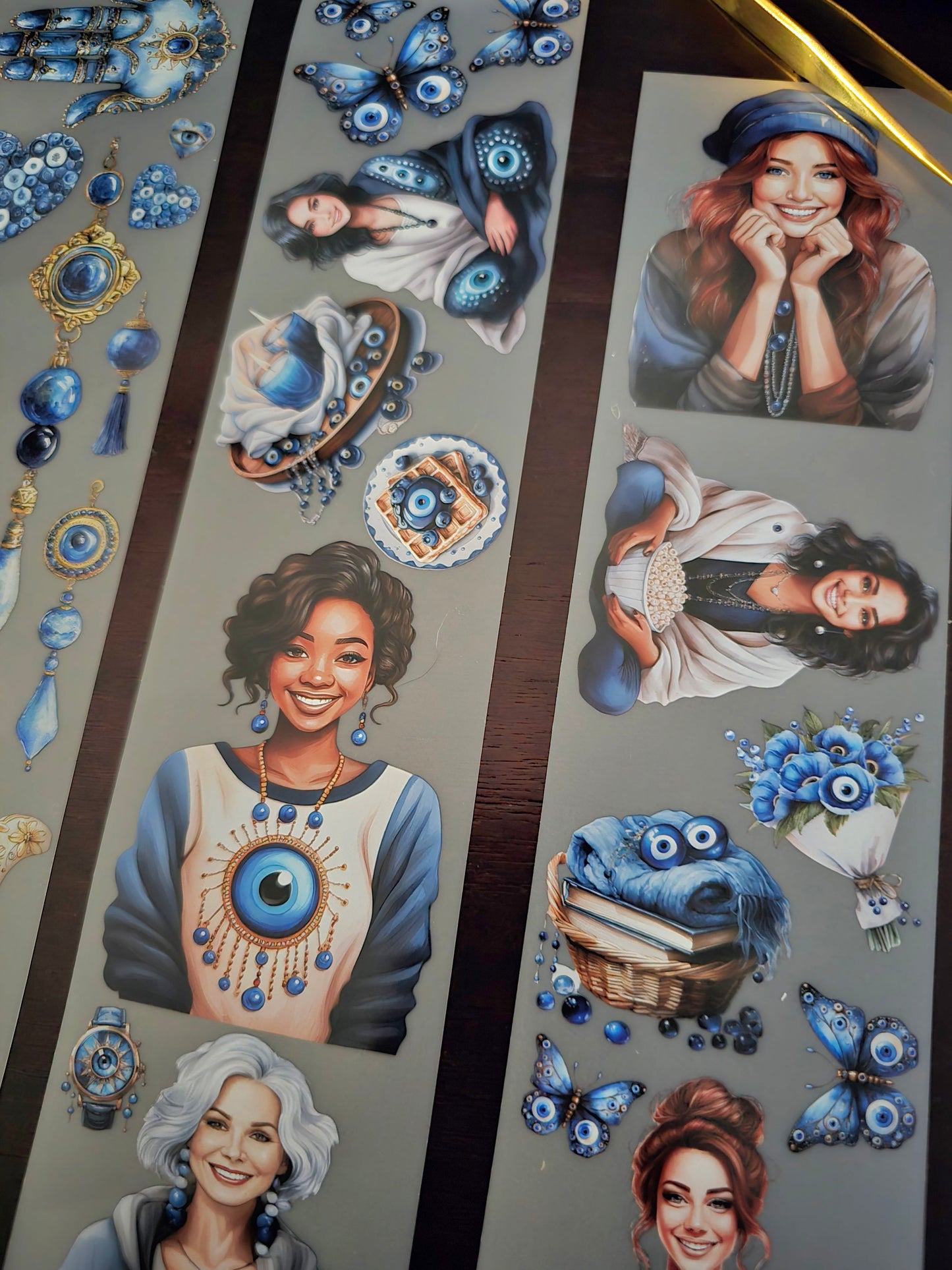 FEBRUARY LAUNCH - EVIL EYE - 7CM X 150CM