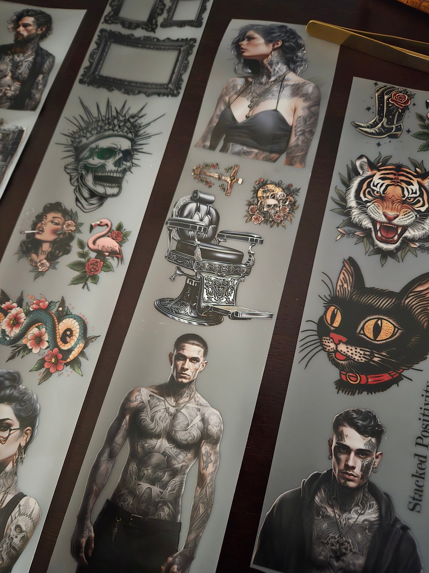 JANUARY RELEASE - RESTOCK - TATTOOS - 7CM X150CM