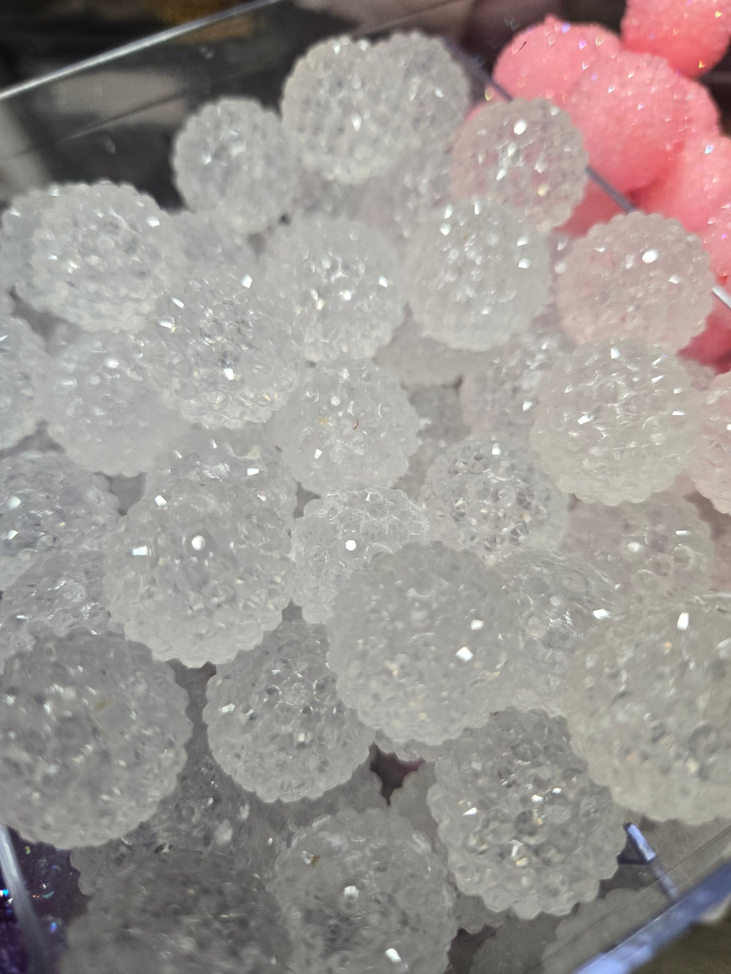 CLEAR RHINSTONE 20MM