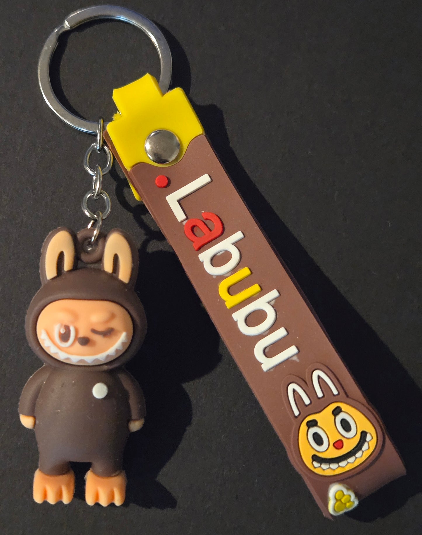 LaBuBu (Brown) character key chain